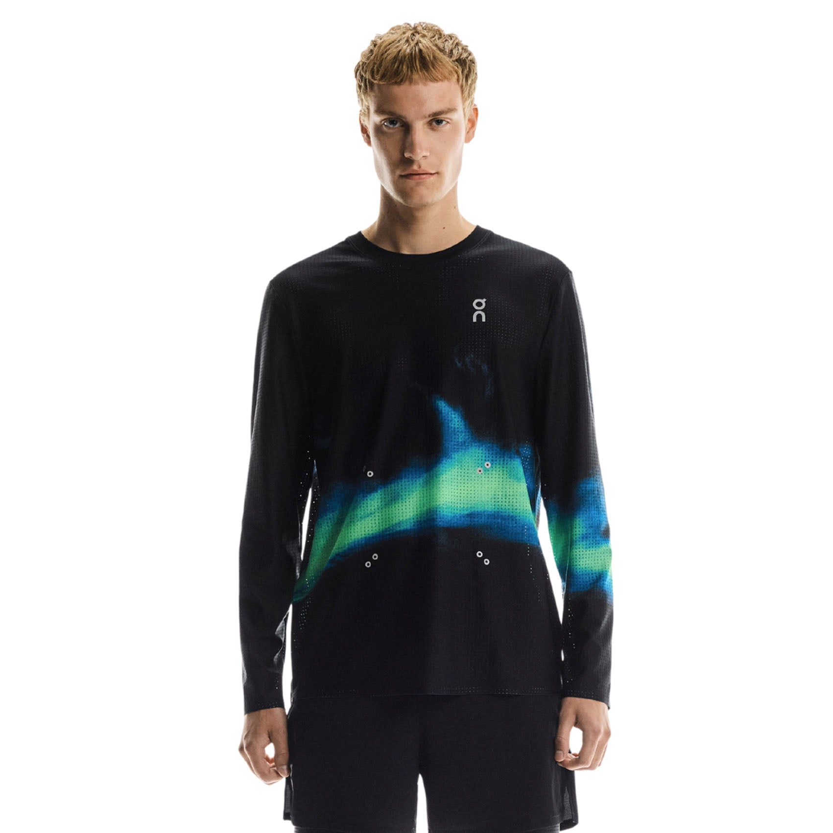Mens On Running Pace Mesh Long-T | Soft & Light Running Long