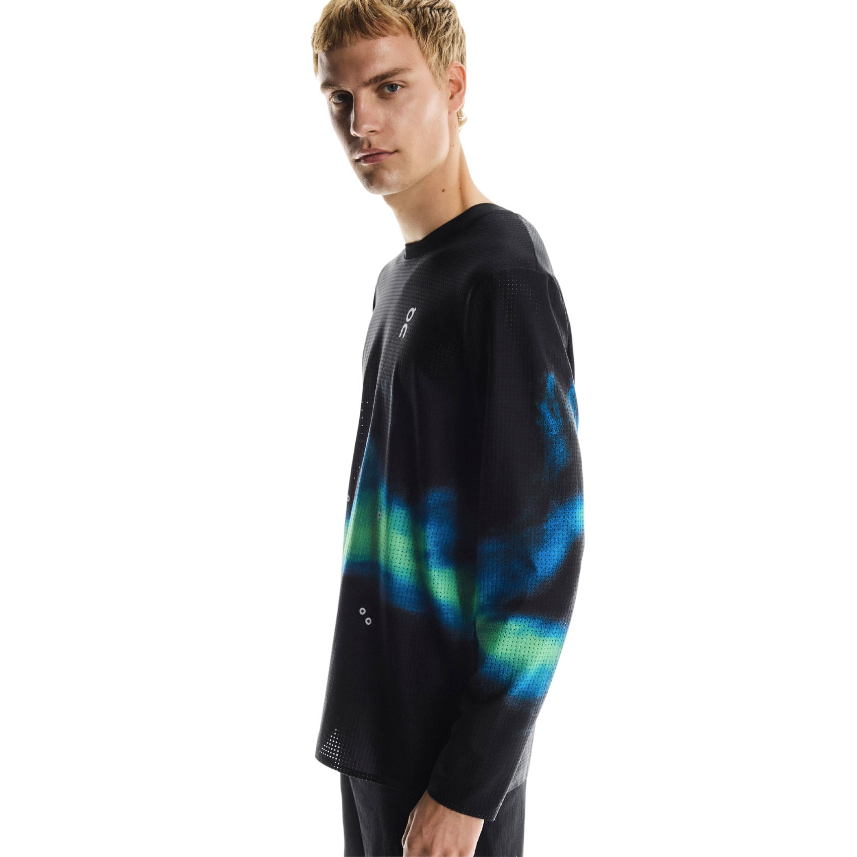 Mens On Running Pace Mesh Long-T | Soft & Light Running Long