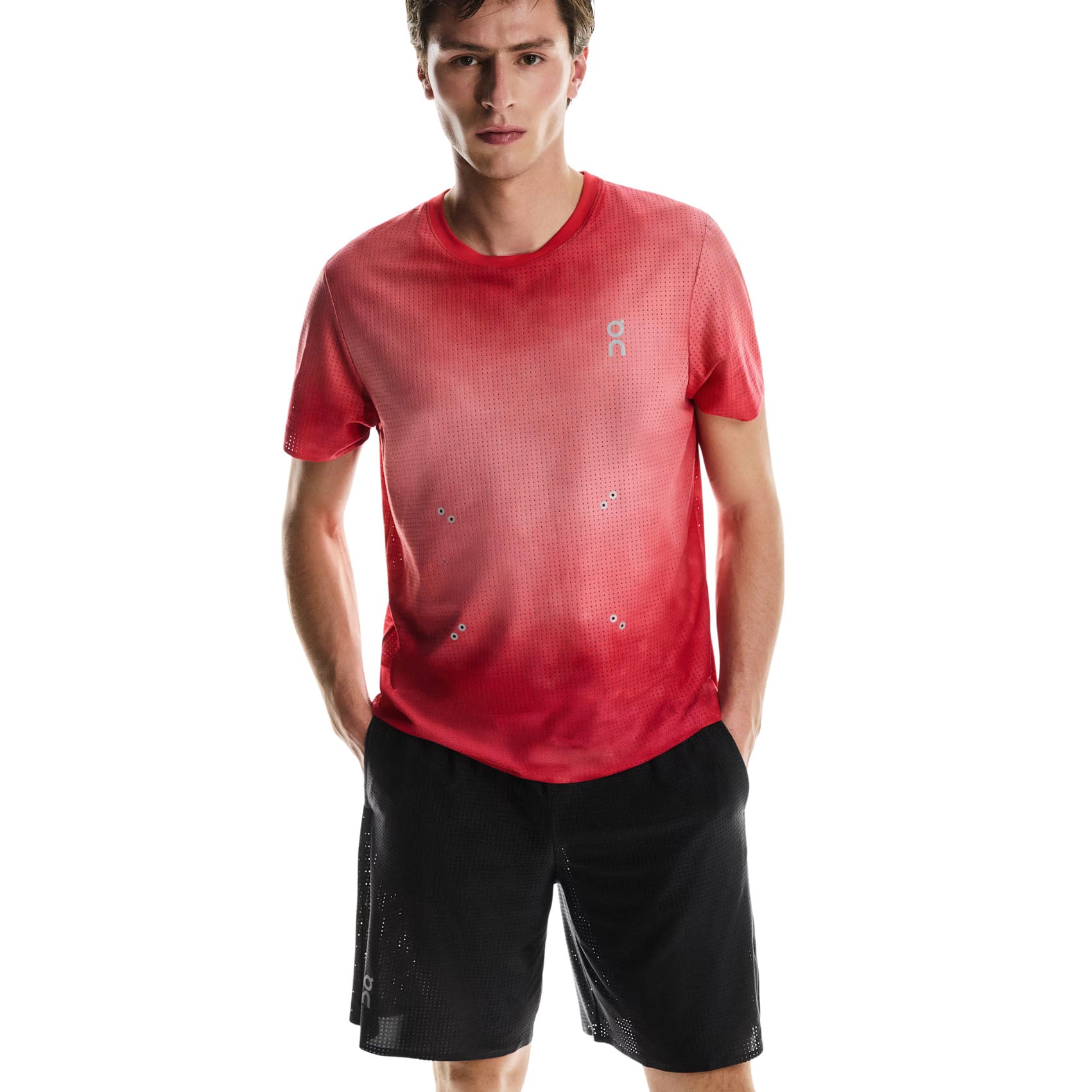 Mens On Running Pace Mesh Shorts