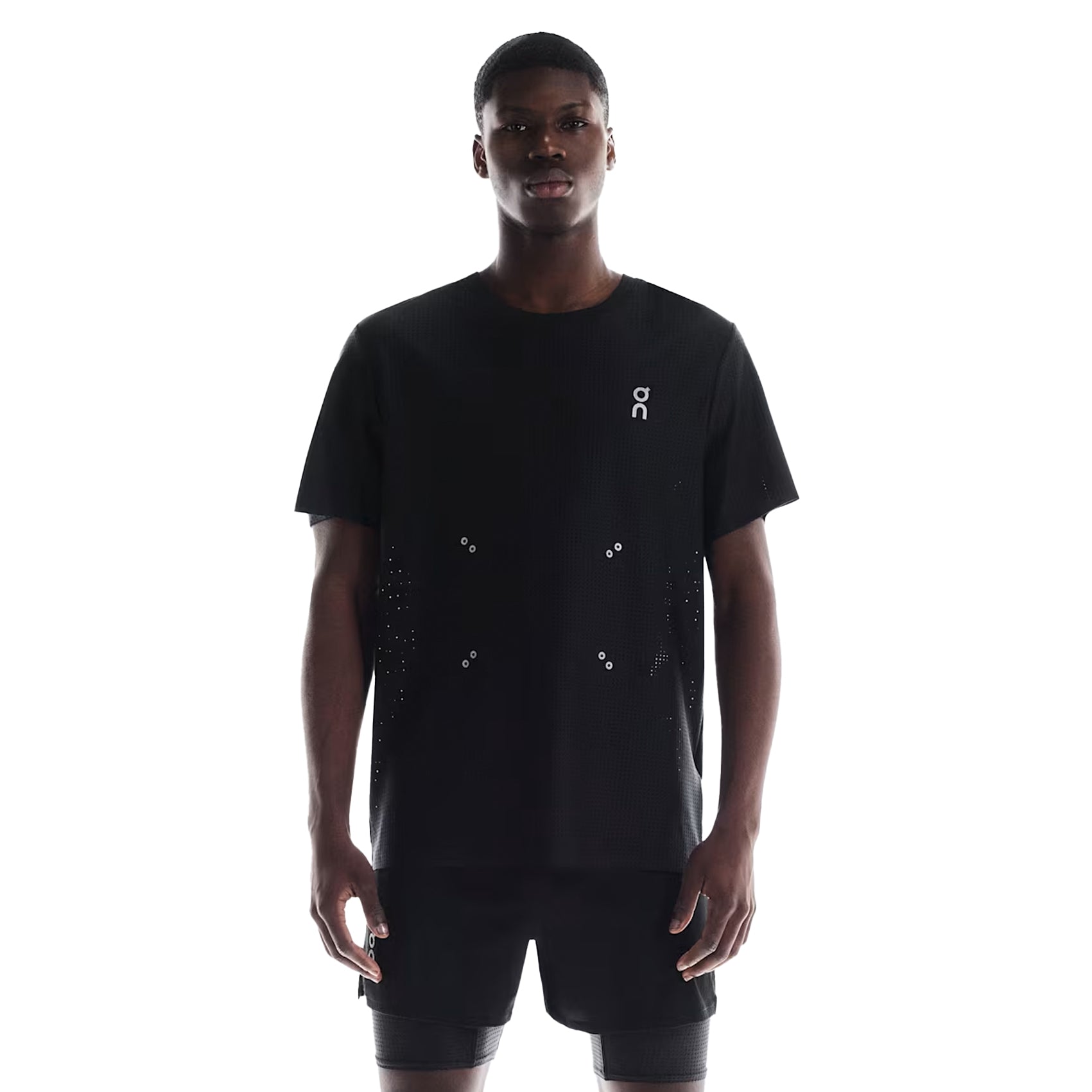 Mens On Running Pace Mesh-T | Soft Breathable Running Top