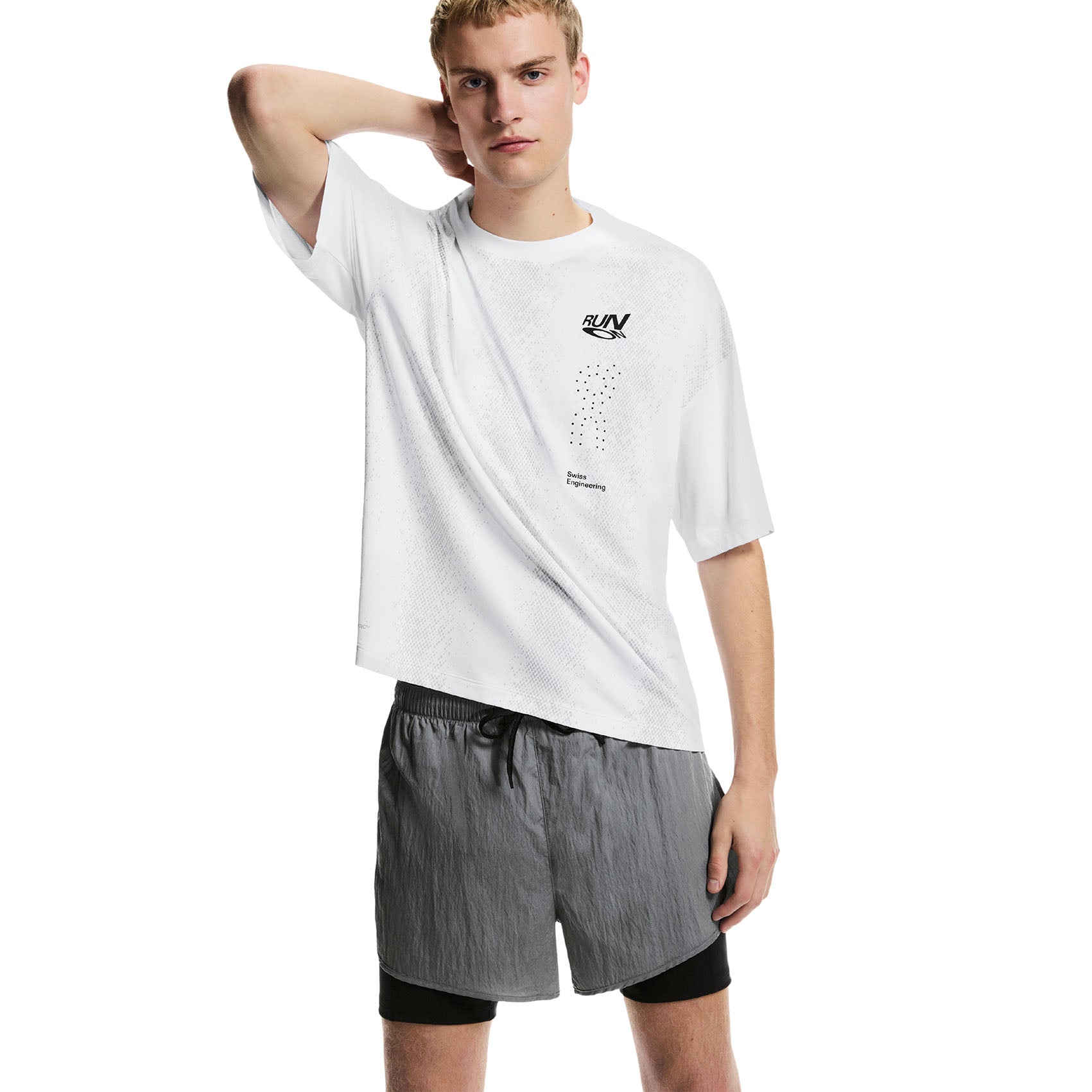 Mens On Running Performance Volt Shorts | Dual-Layer Run Shorts