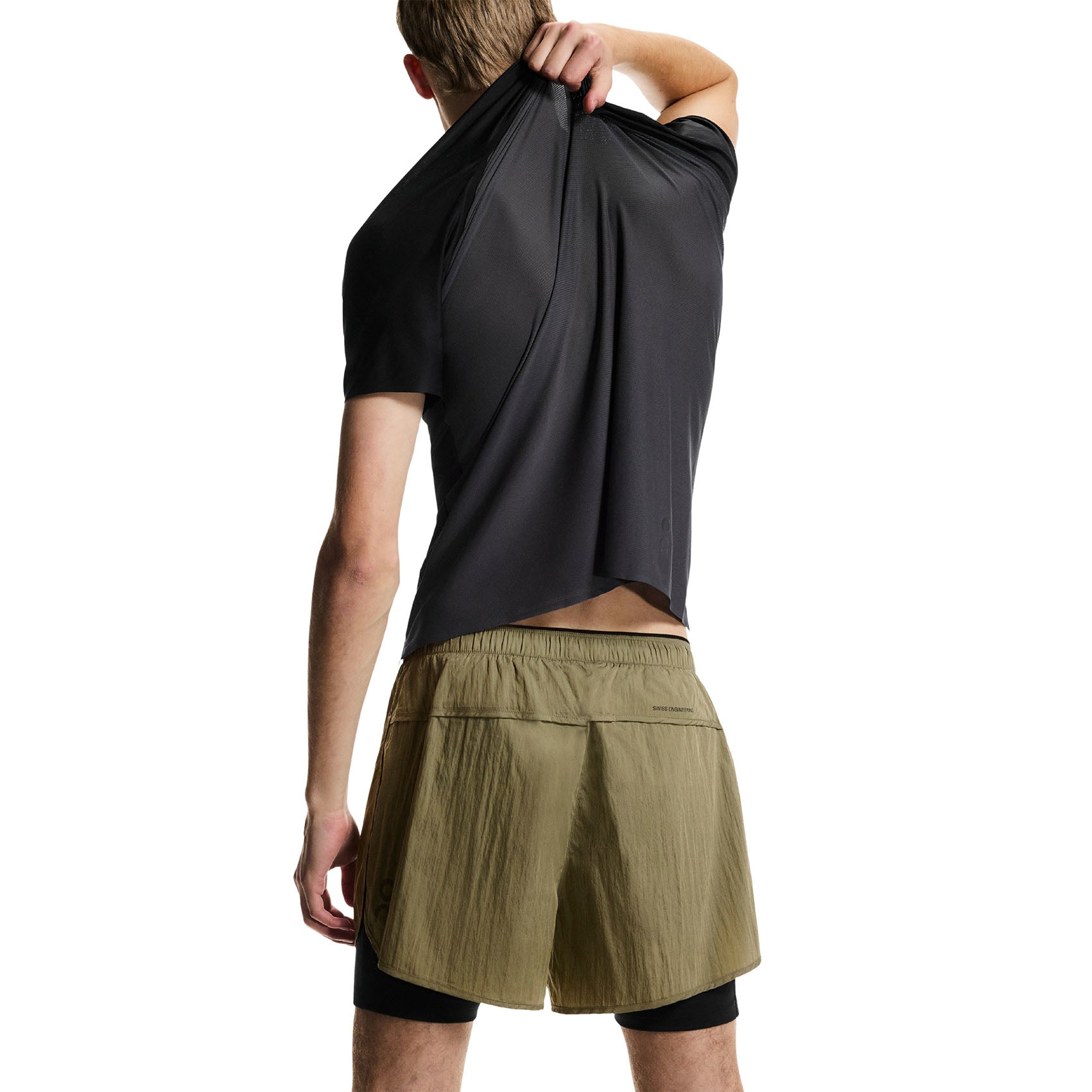 Mens On Running Performance Volt Shorts