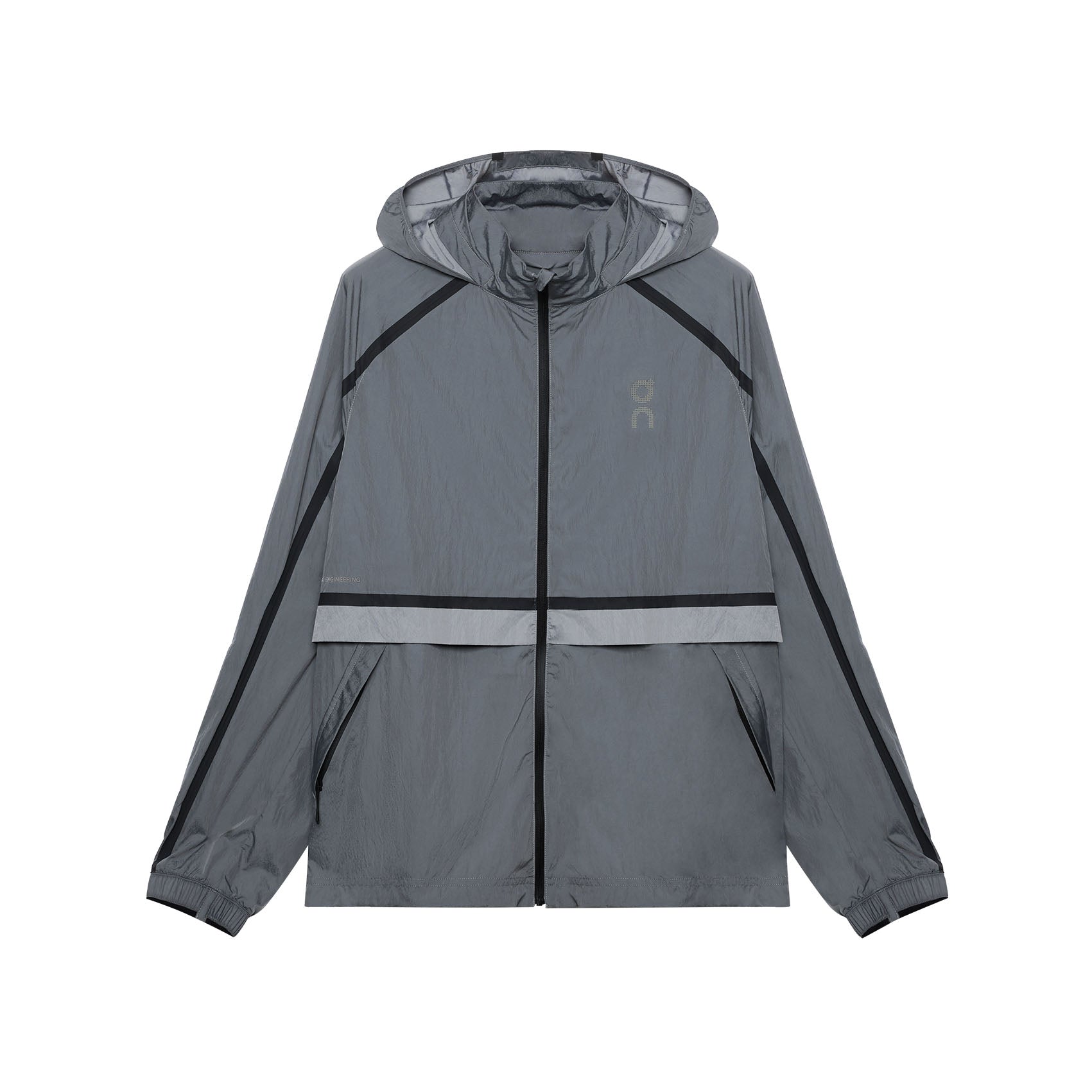 Mens On Running Performance Volt-T Jacket | Glacier