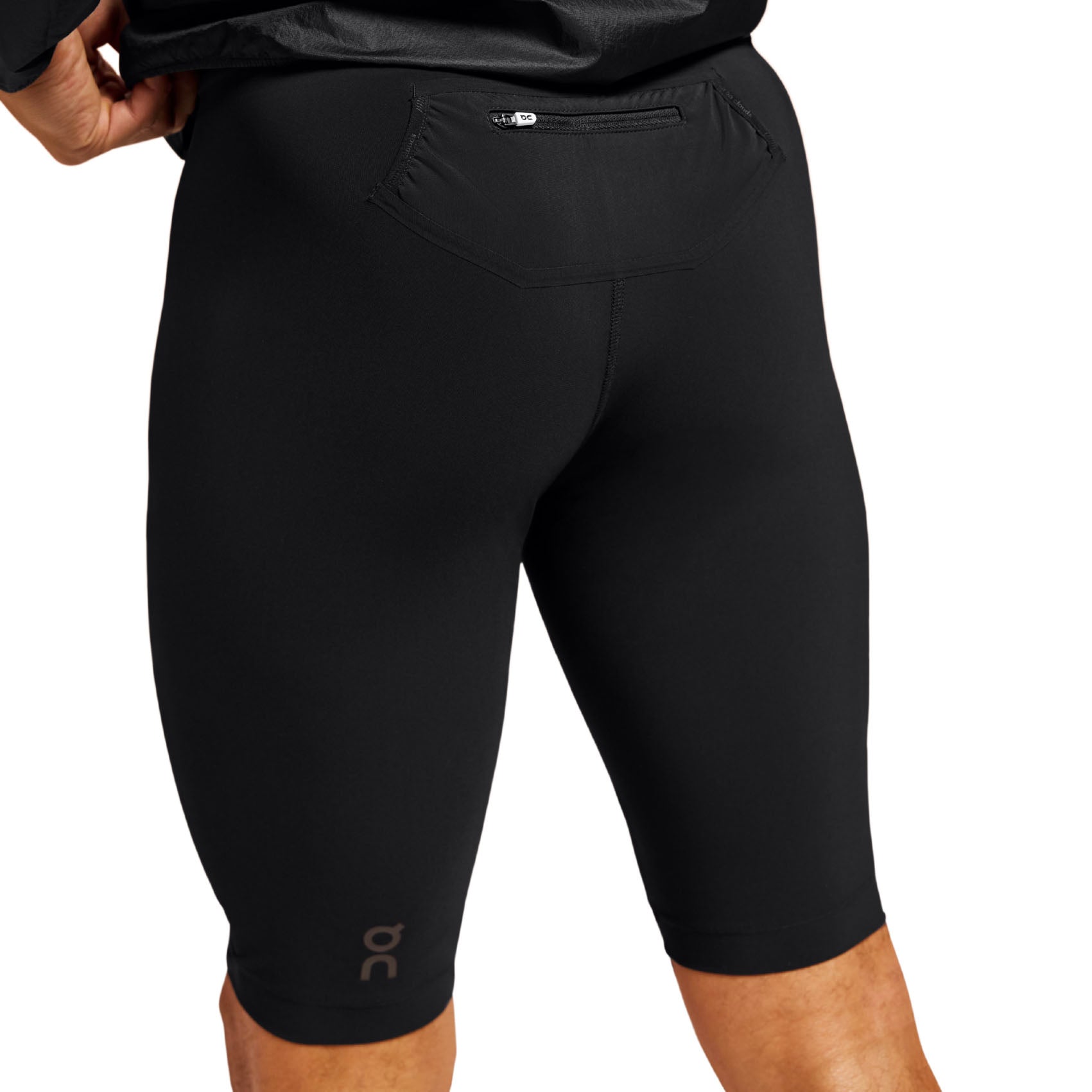 On Race Tights Half　Black/Limelight Men's Race Tights Half | Yellow & Black | On United States