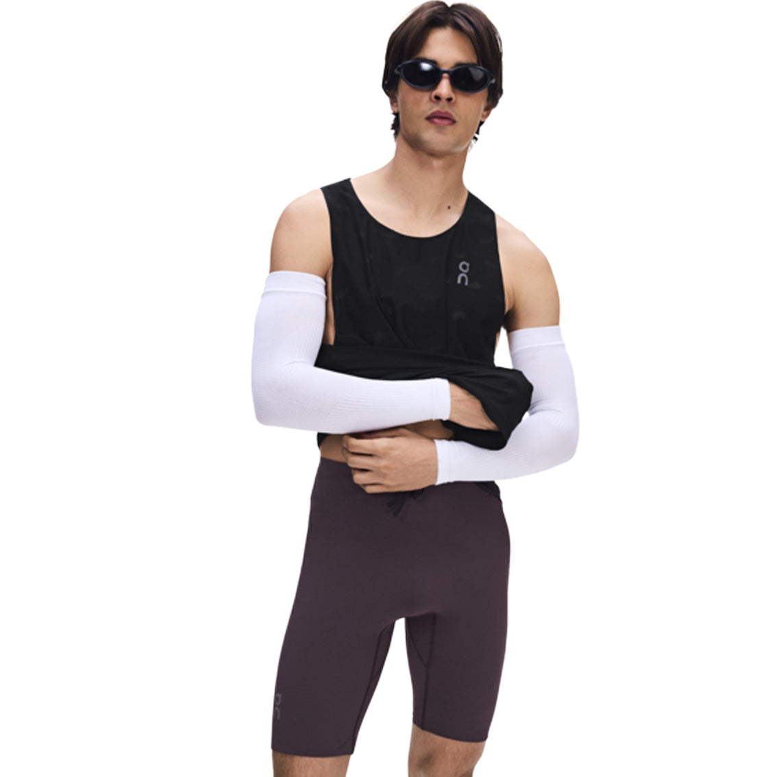 Mens On Running Zero Half Tights