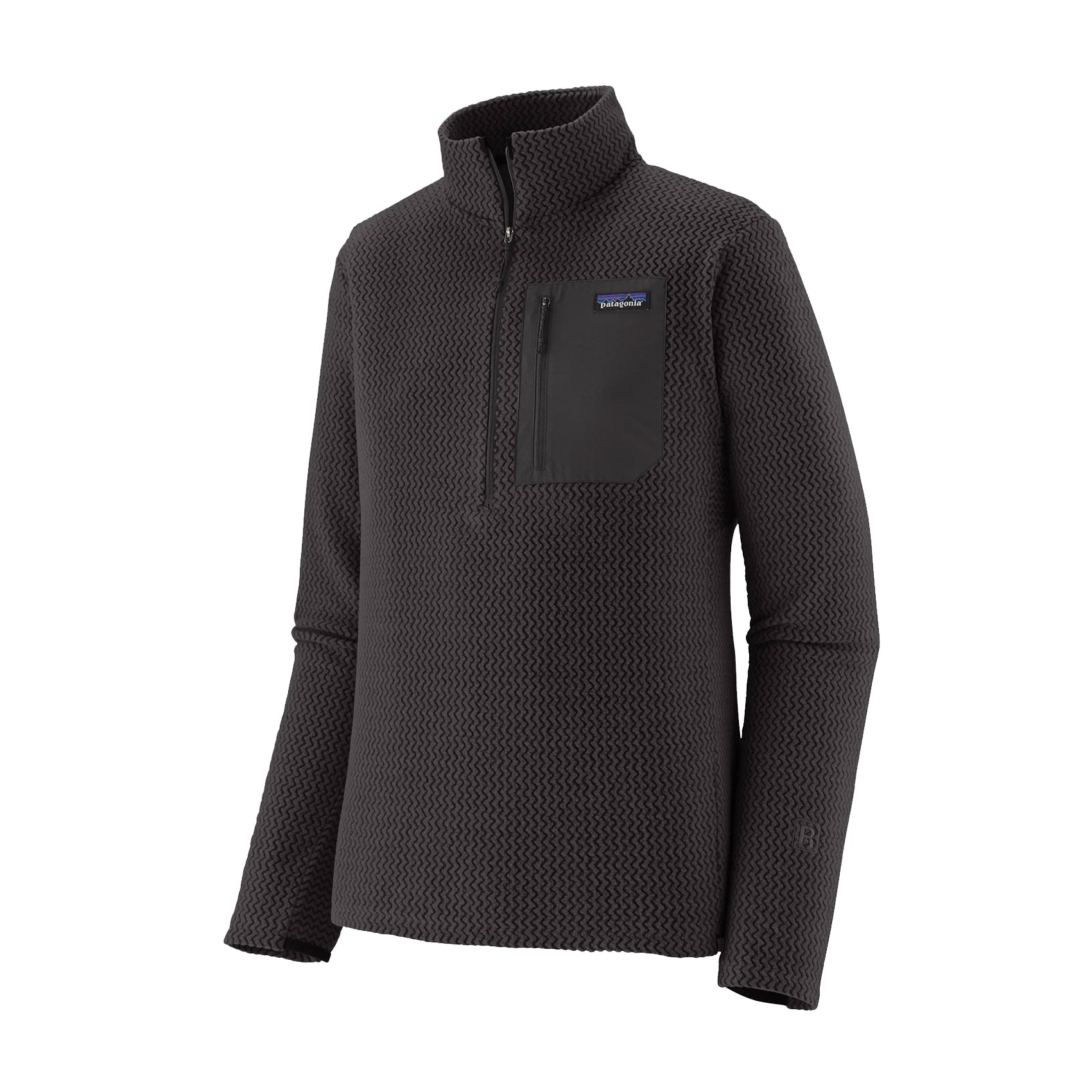Mens Patagonia R1 Air Fleece Zip Neck