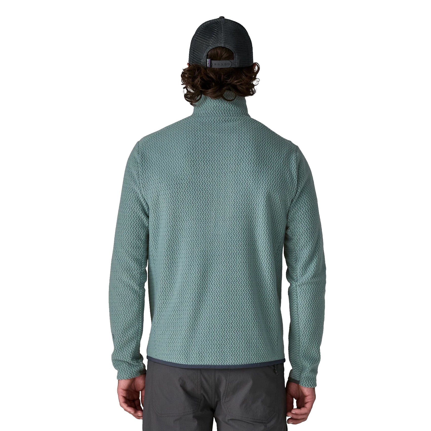 Mens Patagonia R1 Air Fleece Zip Neck