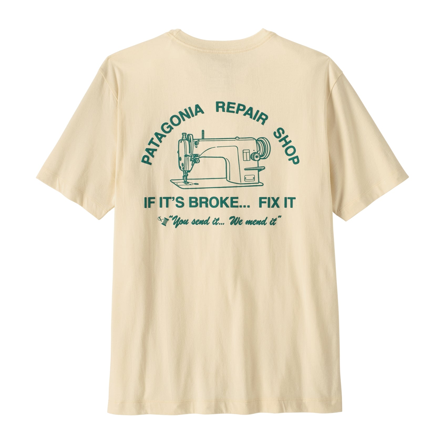 Mens Patagonia Repair Shop Tee