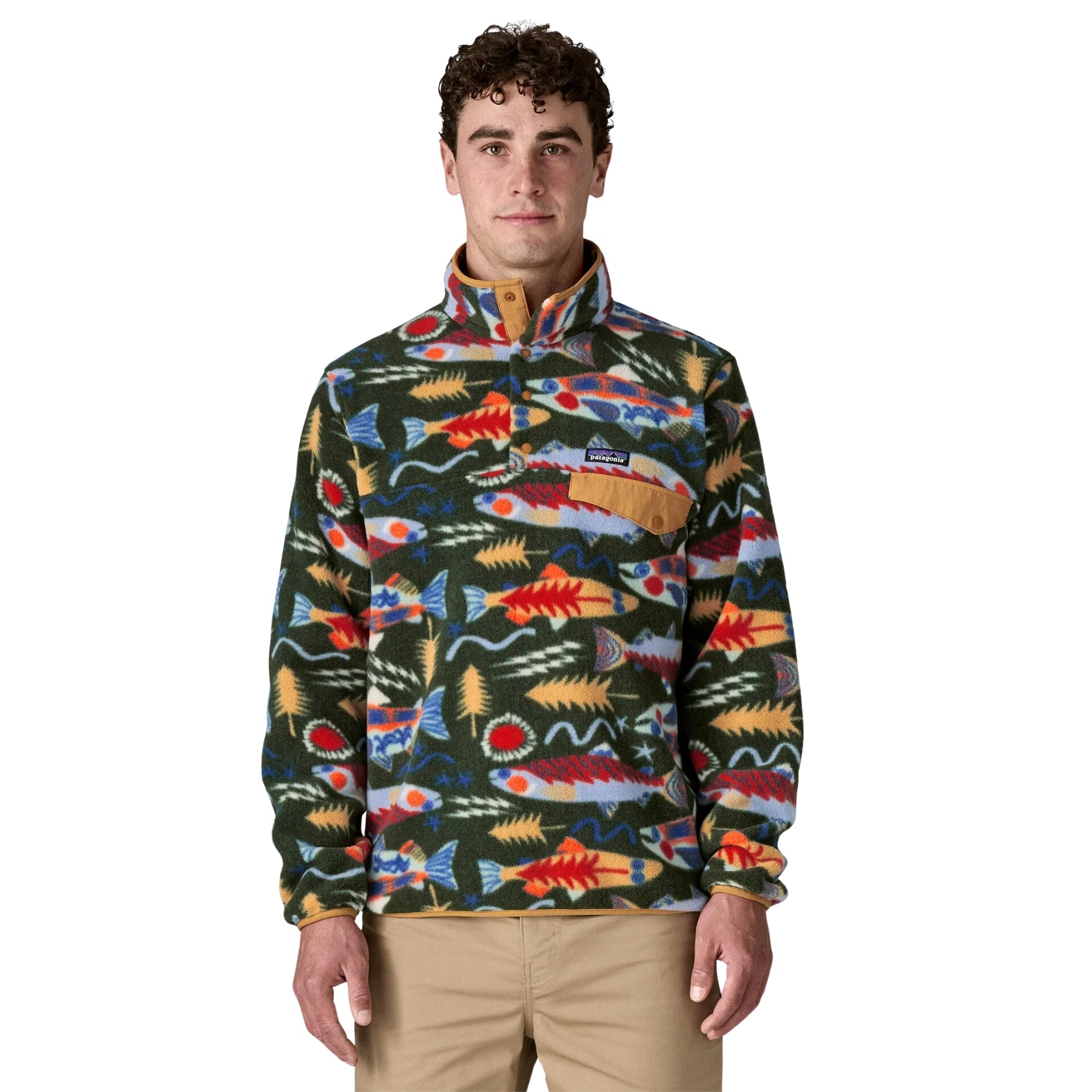 Mens Patagonia Synchilla Snap-T Pullover