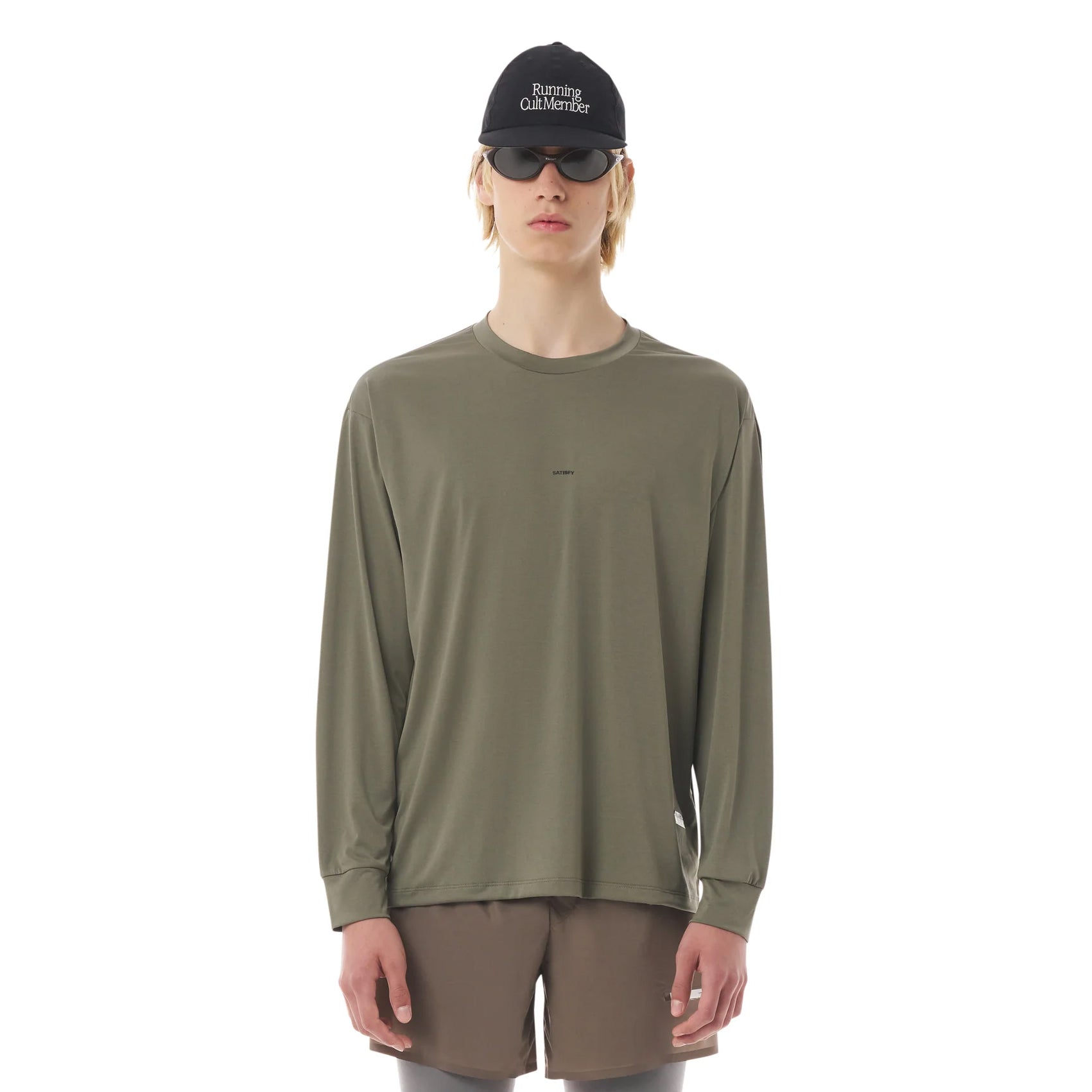 Mens Satisfy Auralite Long Tee