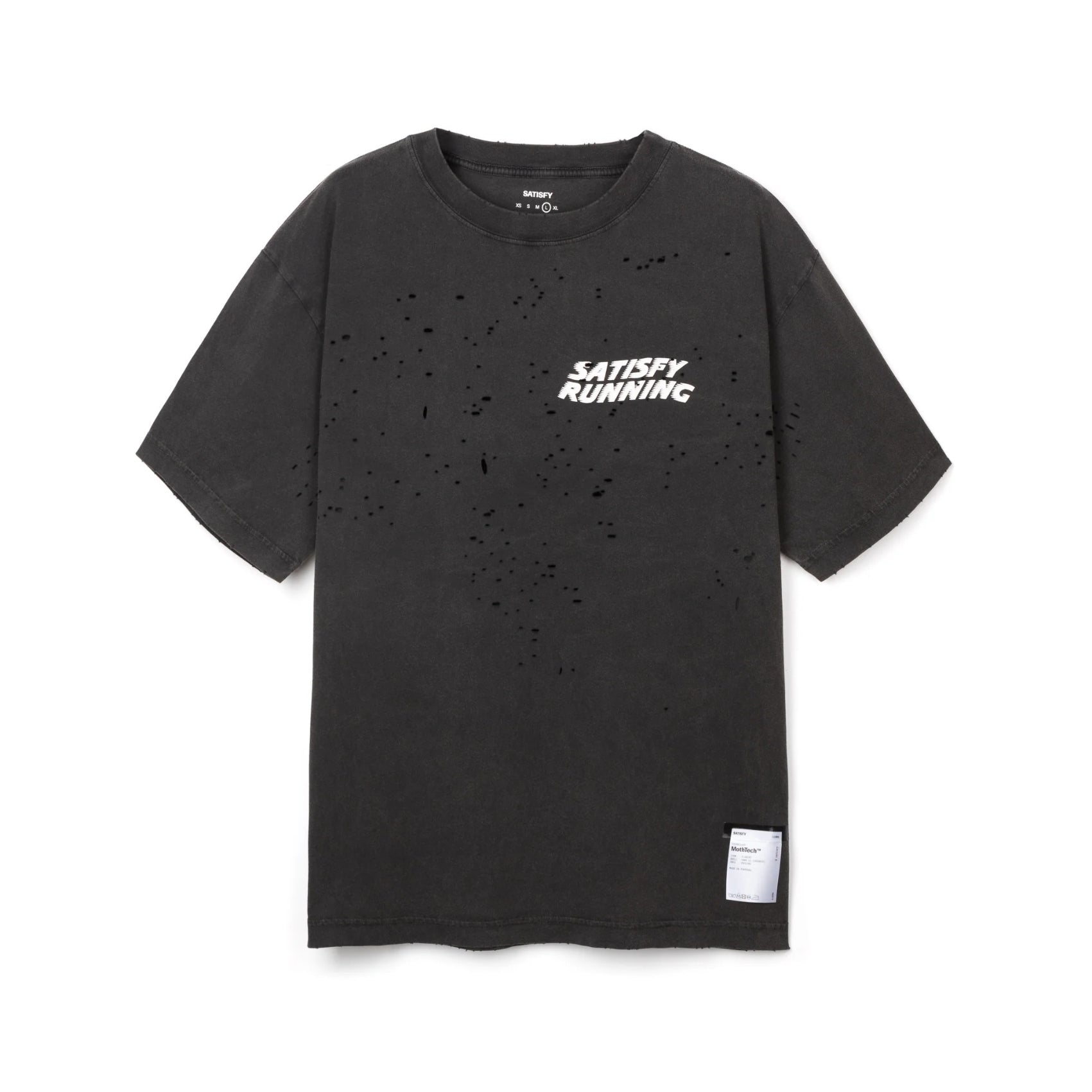 Mens Satisfy MothTech Running Tee