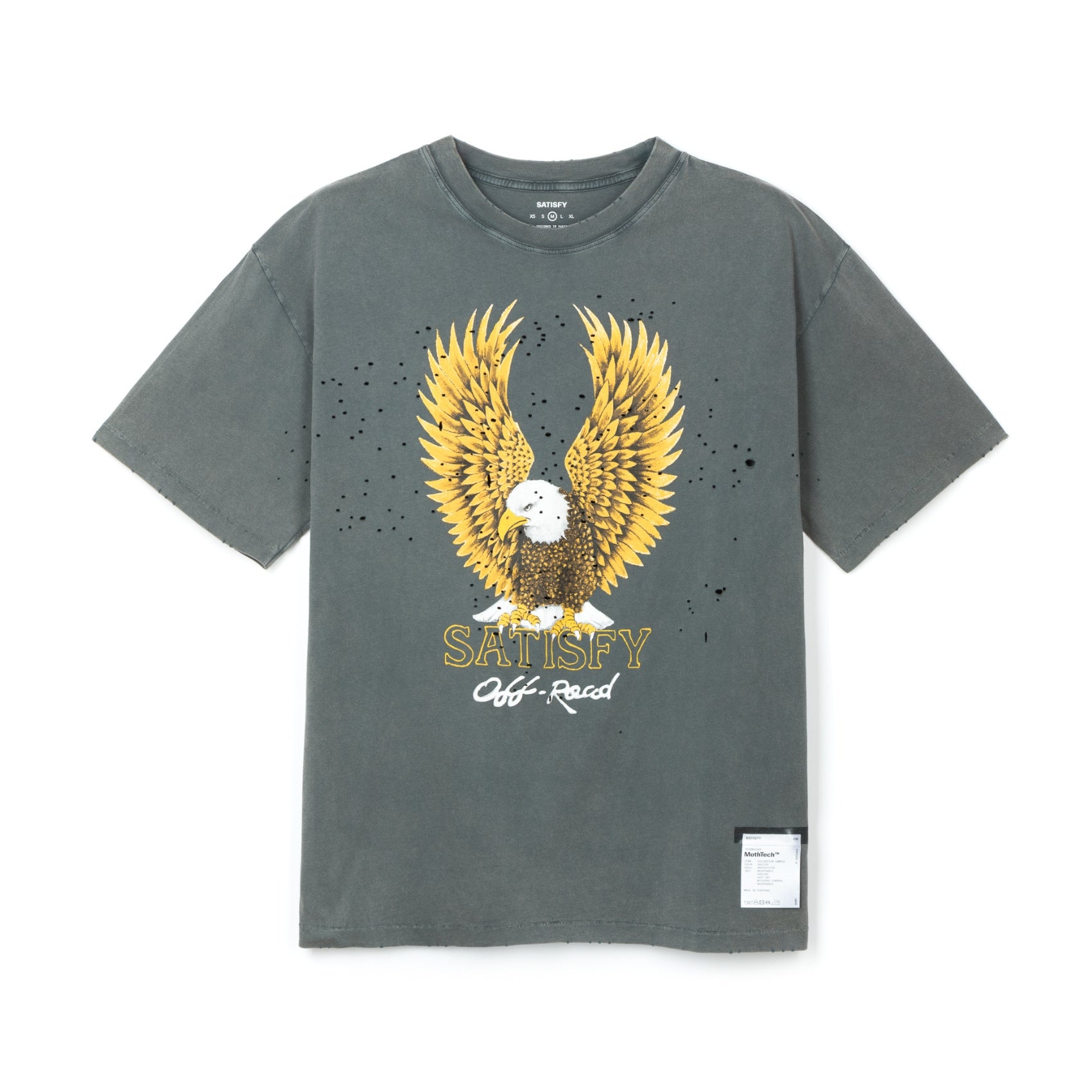 Mens Satisfy MothTech Running Tee