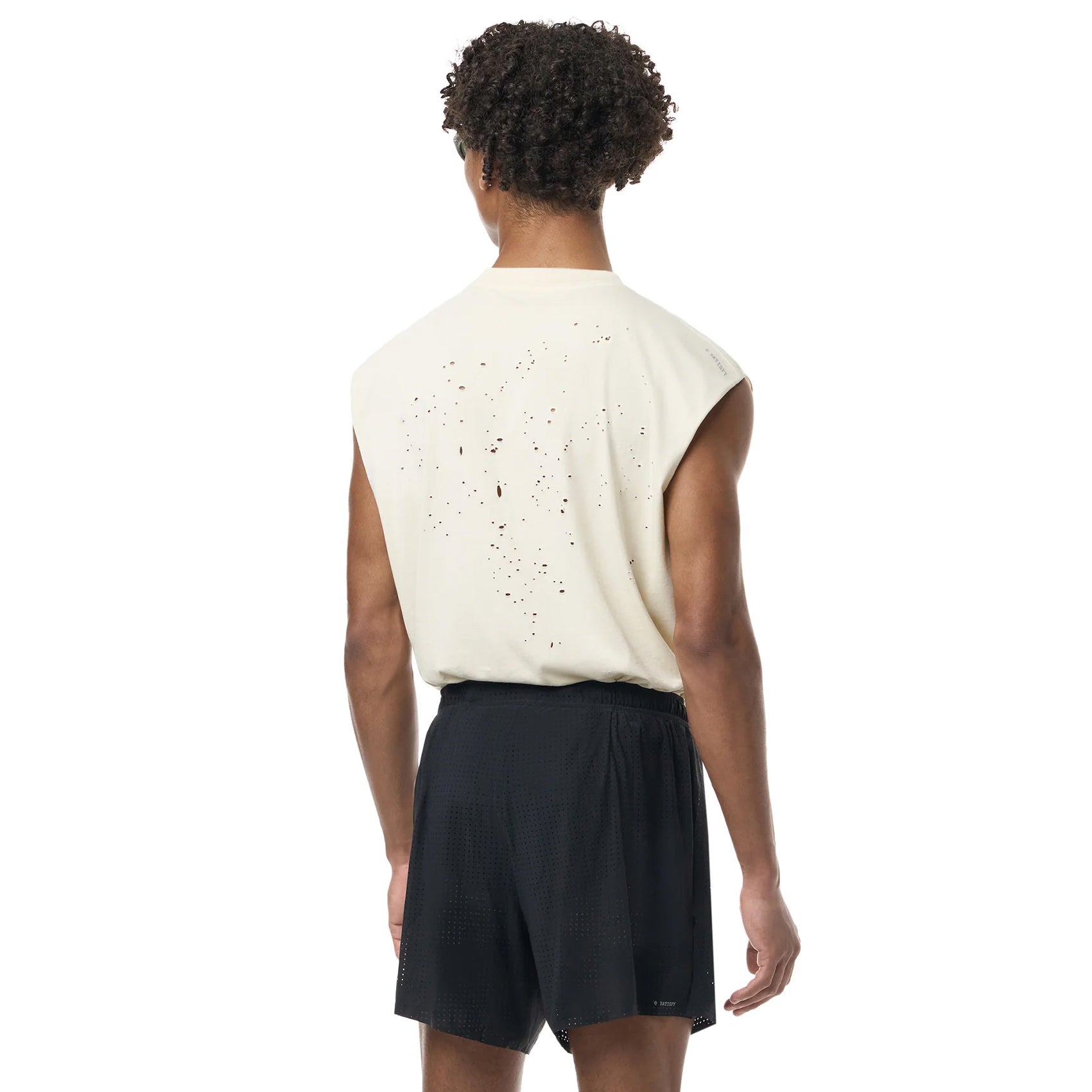 Mens Satisfy Space-O 5 Inch Running Shorts