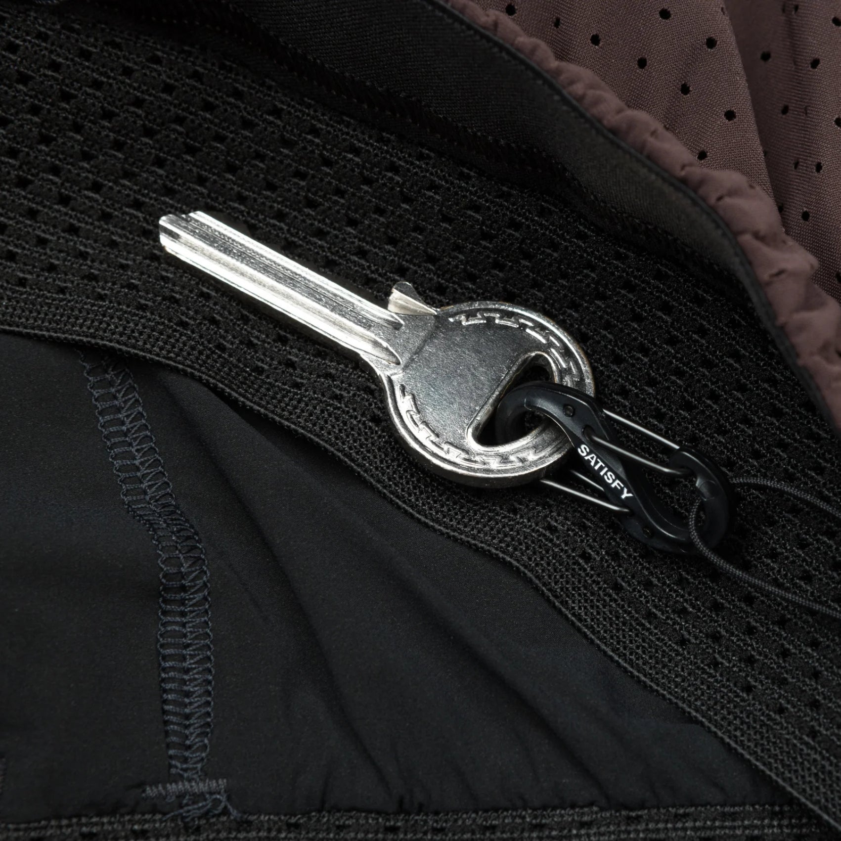 Mens Satisfy Space-O 5 Inch Running Shorts