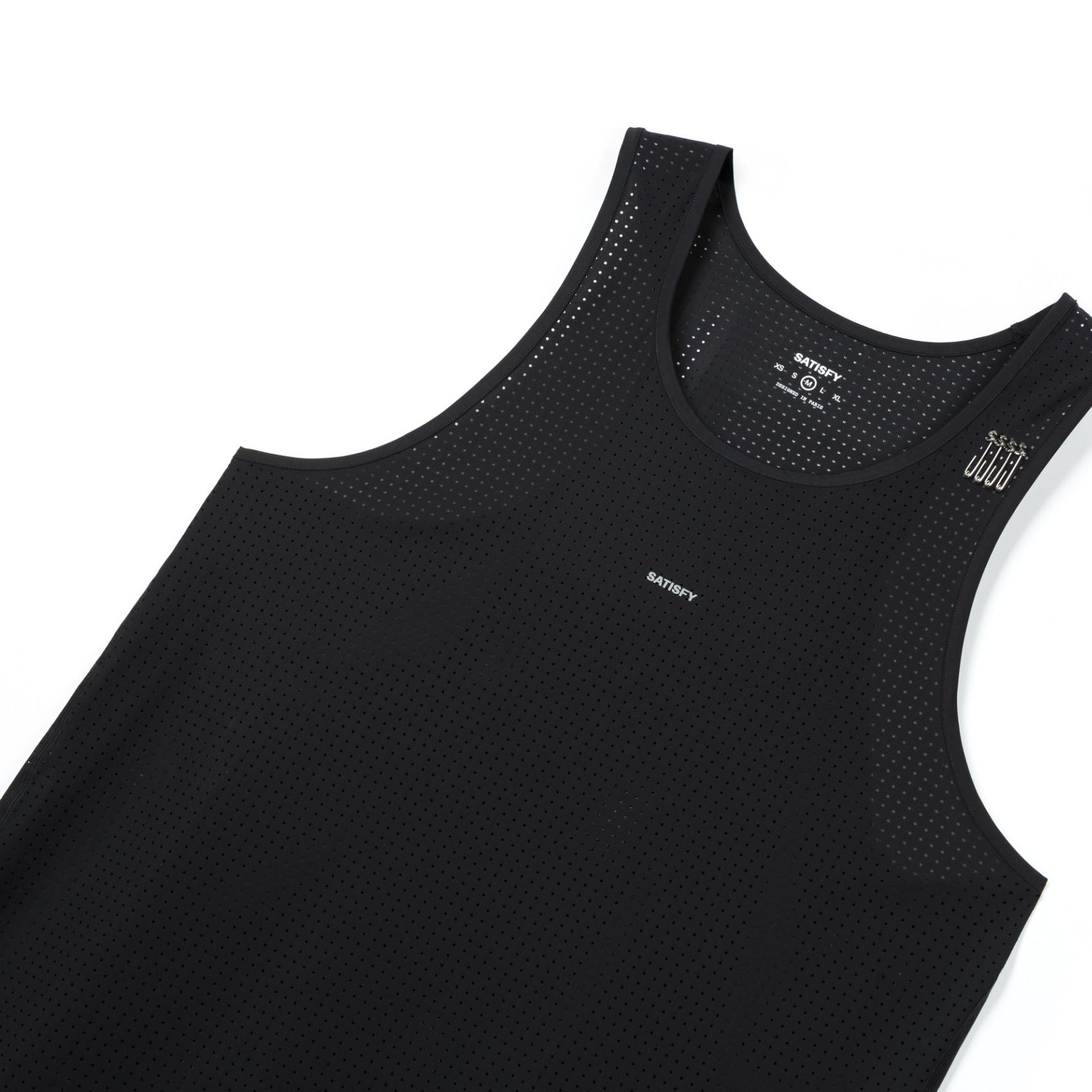 Mens Satisfy Space-O Running Singlet | Premium Racing Top