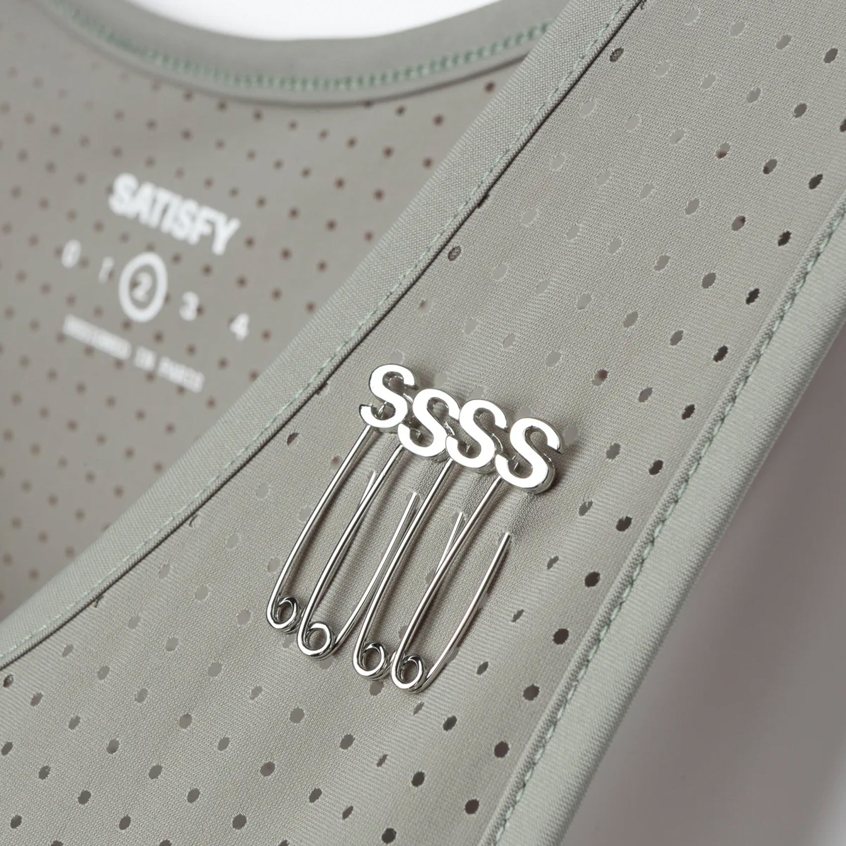 Mens Satisfy Space-O Running Singlet
