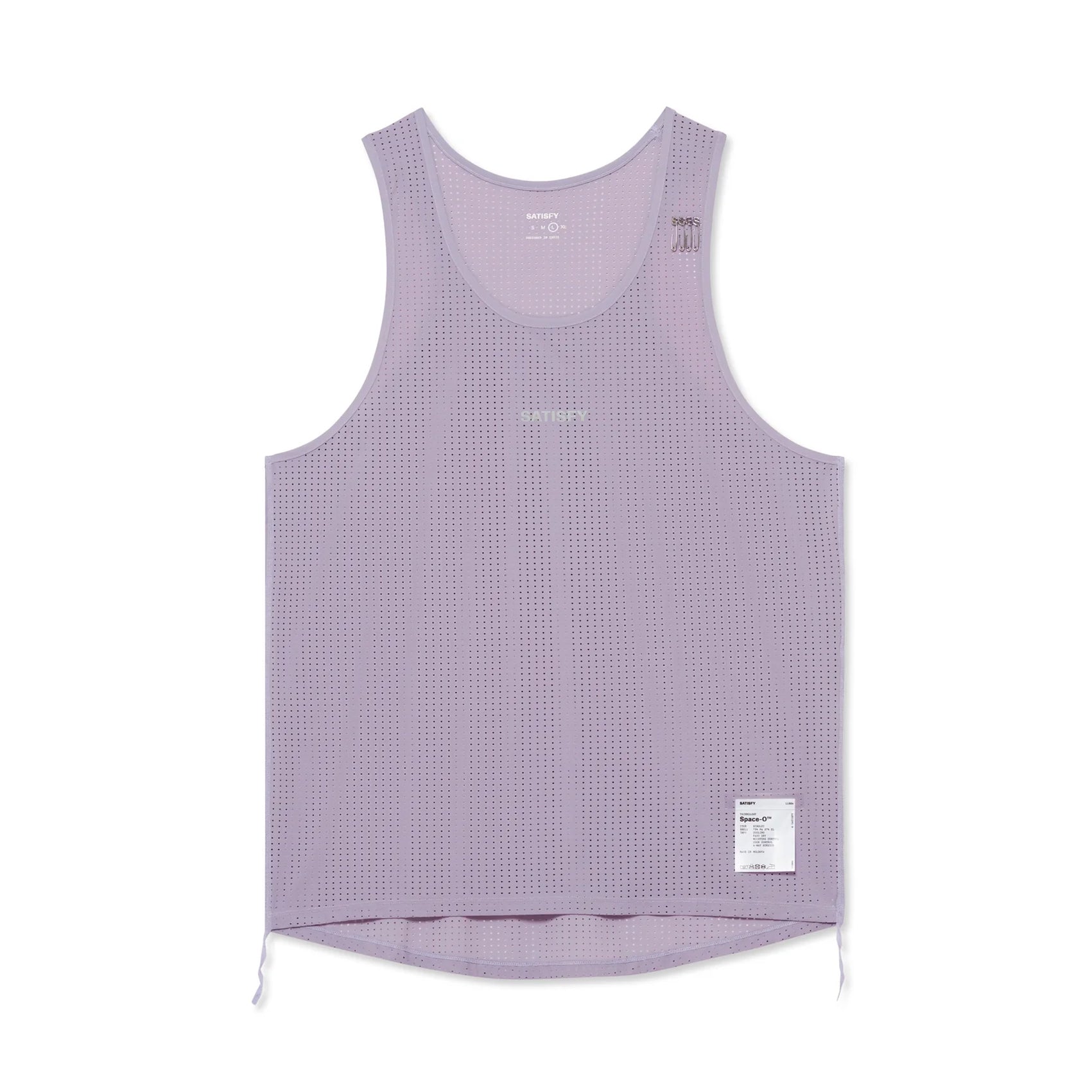 Mens Satisfy Space-O Running Singlet