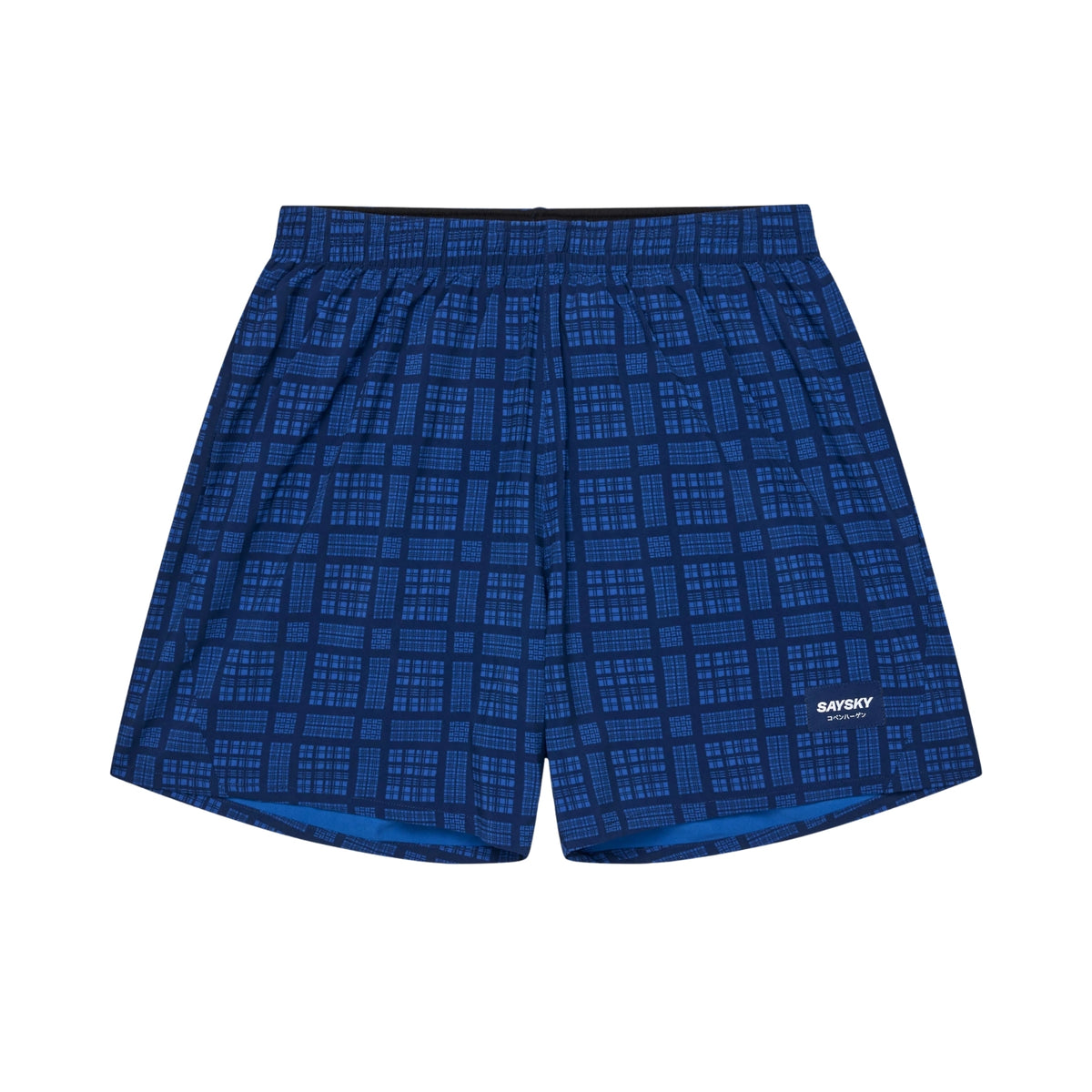 Mens Saysky Checker Pace Shorts 5 Inch