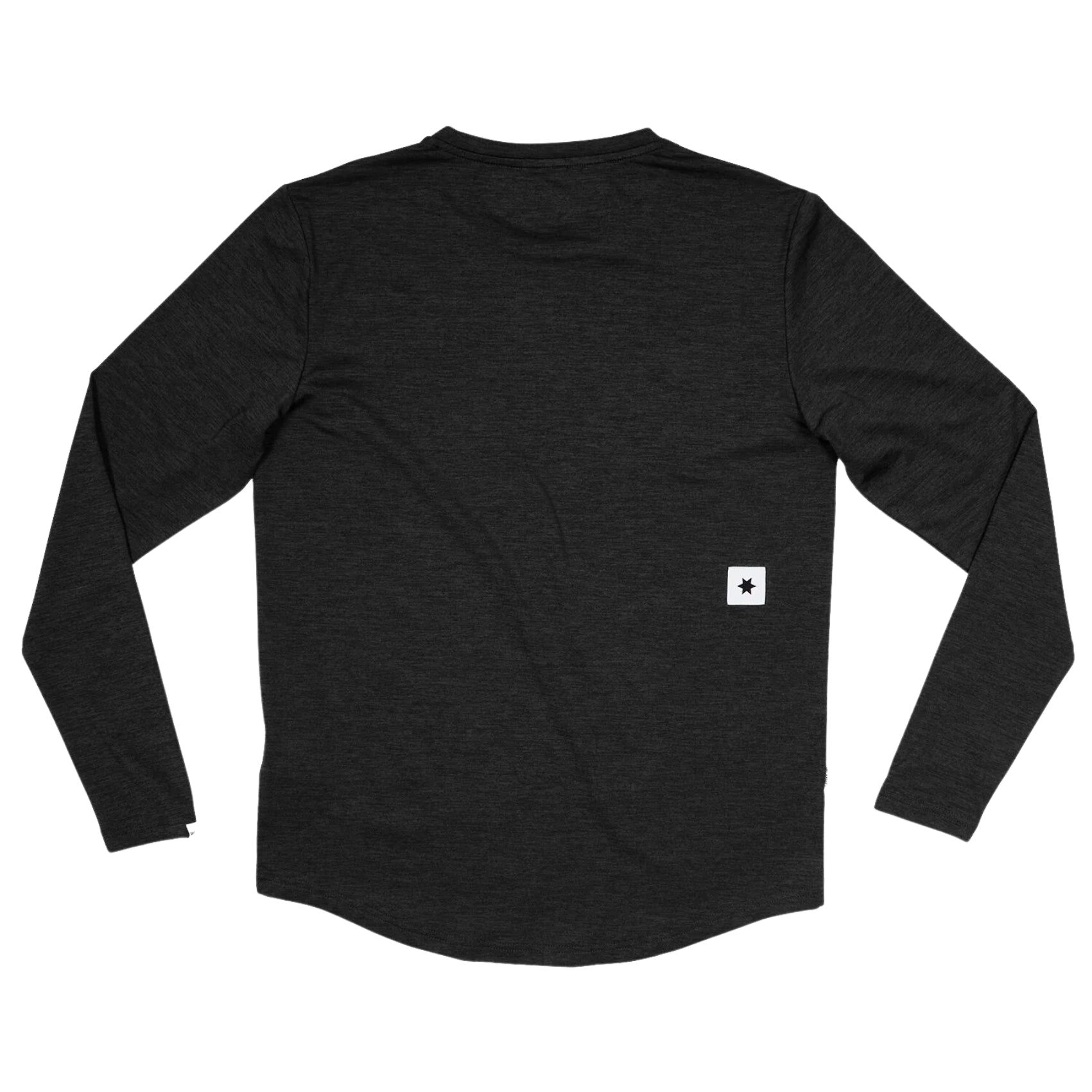 Mens Saysky Clean Pace Long Sleeve Running Top | Black