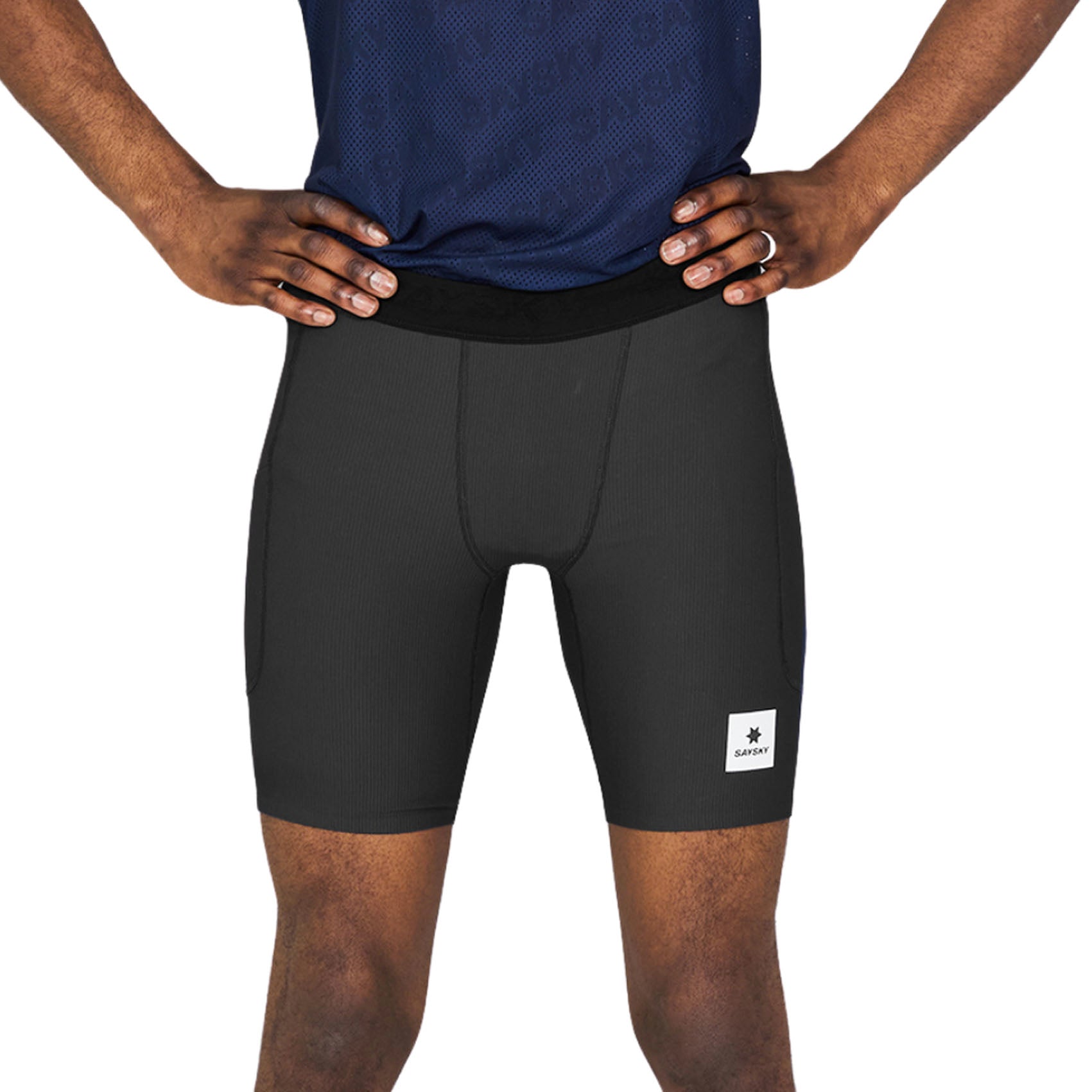 SAYSKY Combat+ Long Tights S ブラック 17009382_XWRLT20C901_model_1_6