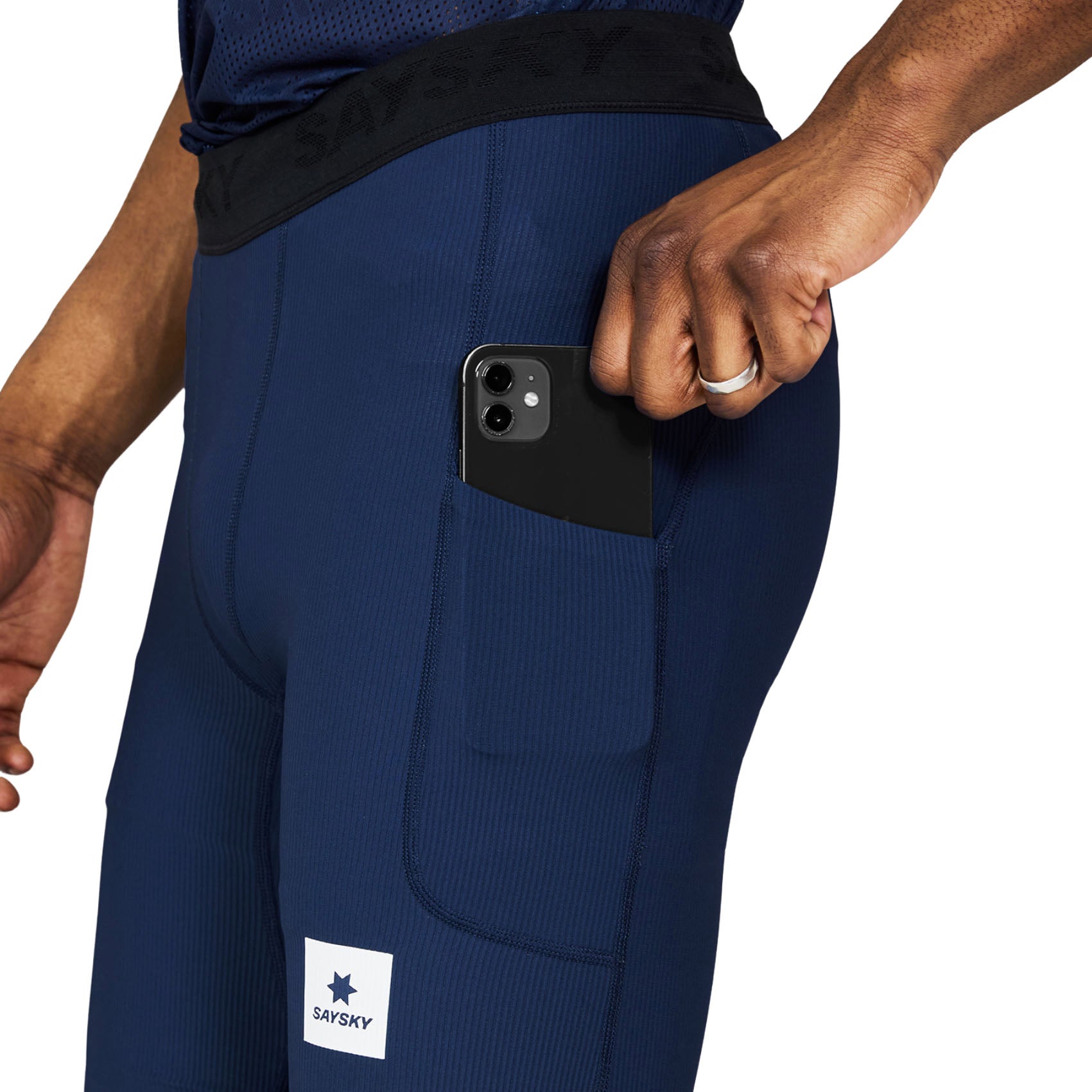 Mens Saysky Combat+ Rib Short 8" Tights