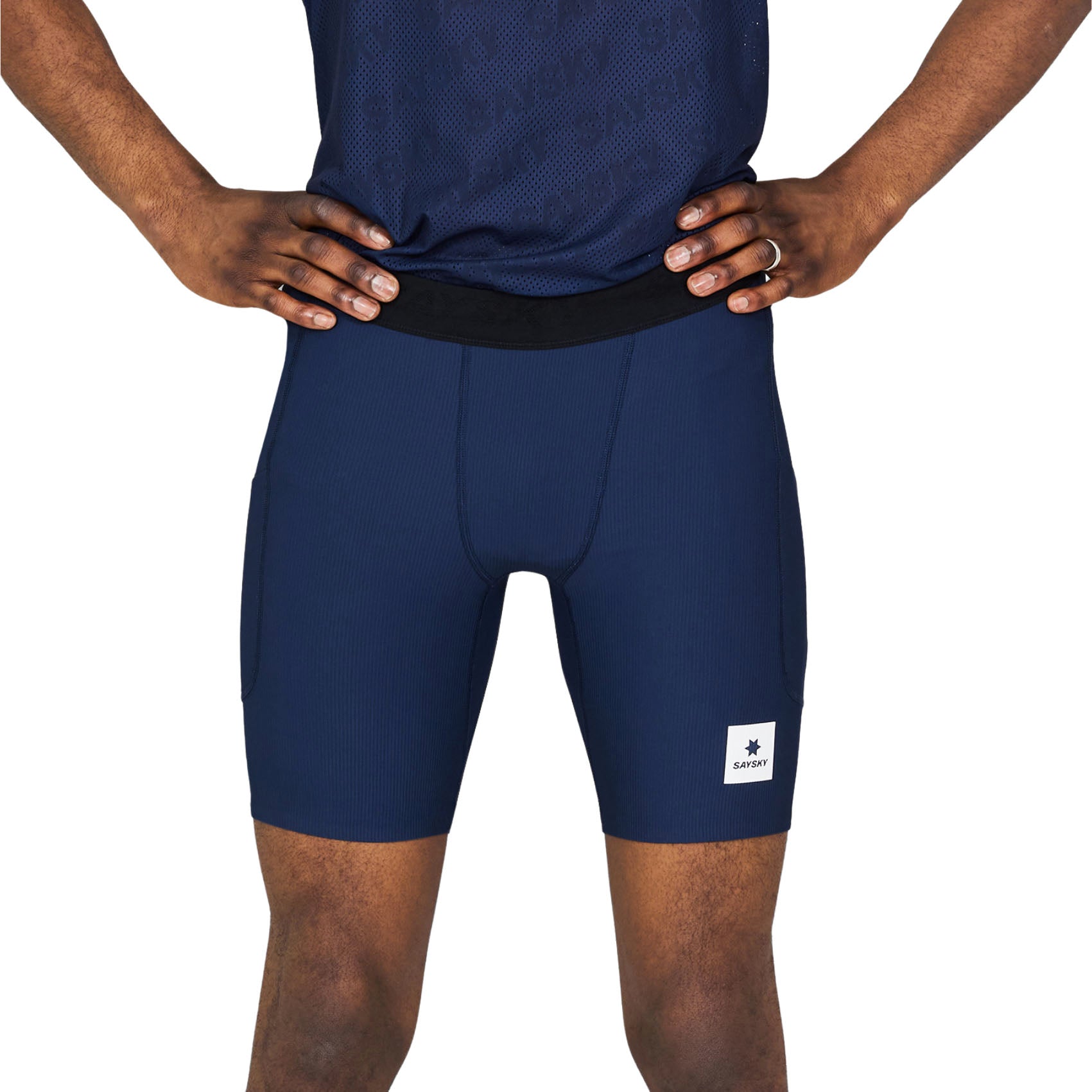 Mens Saysky Combat+ Rib Short 8" Tights