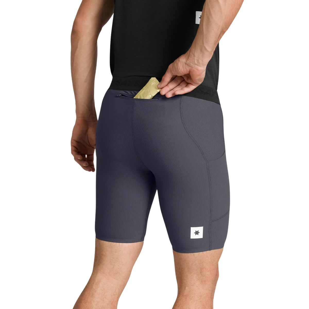 Mens Saysky Combat+ Rib Short Tights 8 Inch