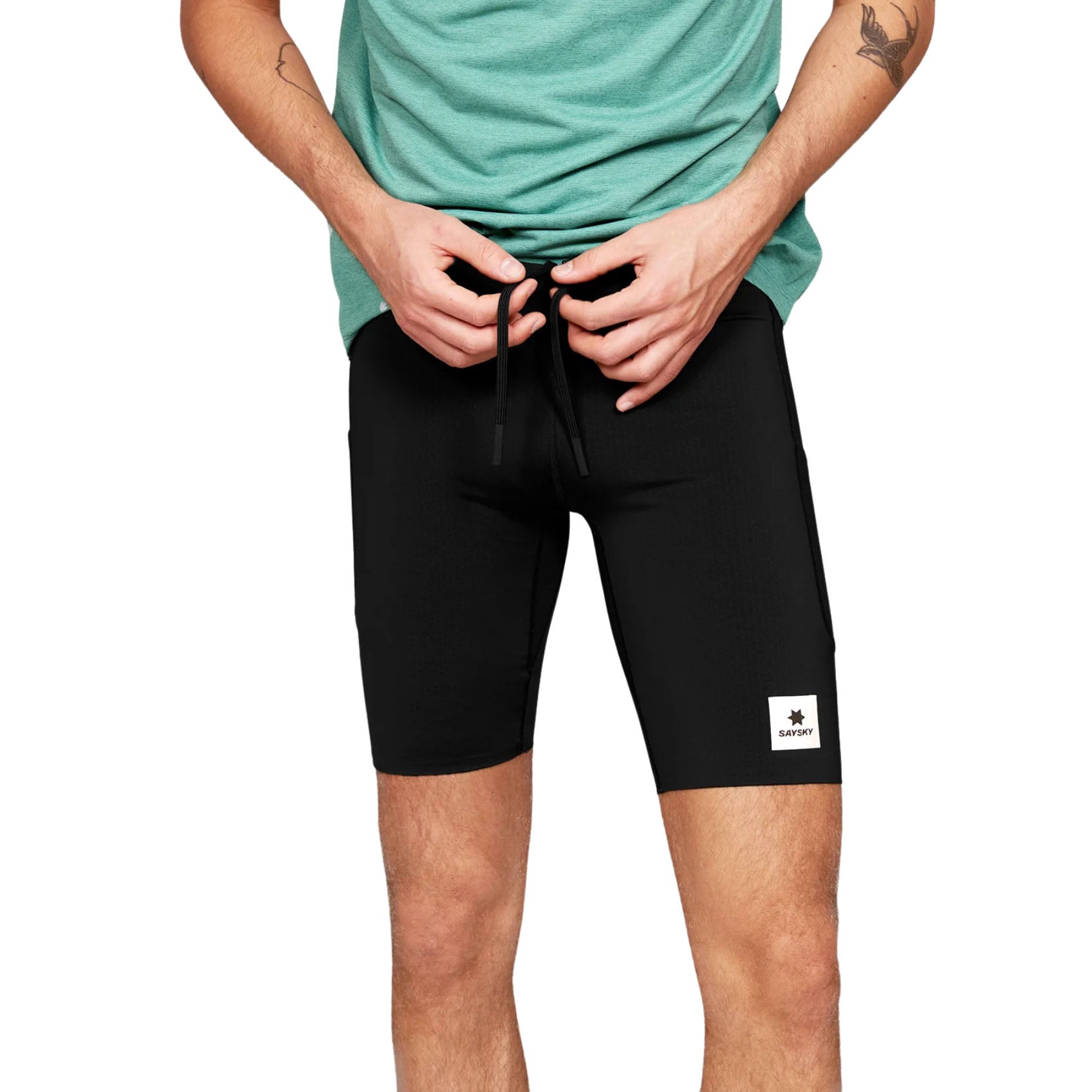 Mens Saysky Combat+ Short 9-Inch Tights