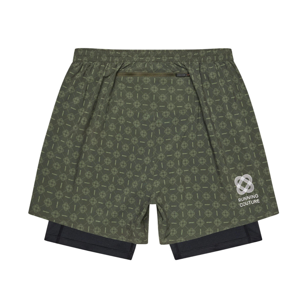 Mens Saysky Couture Pace 2-in-1 Shorts 5 Inch