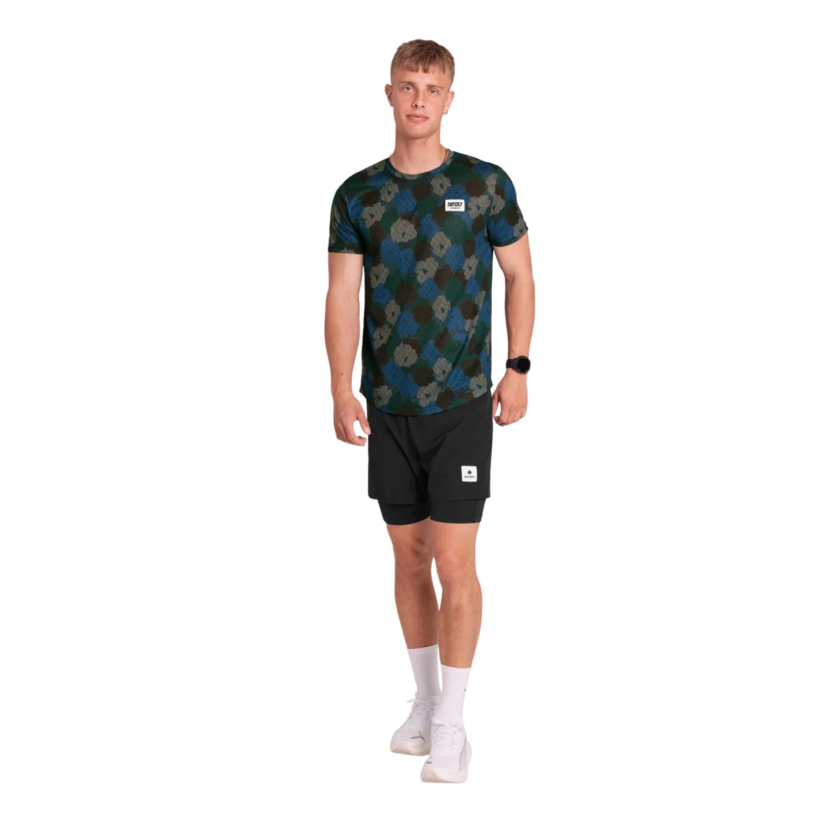 Mens Saysky Flower Combat T-Shirt