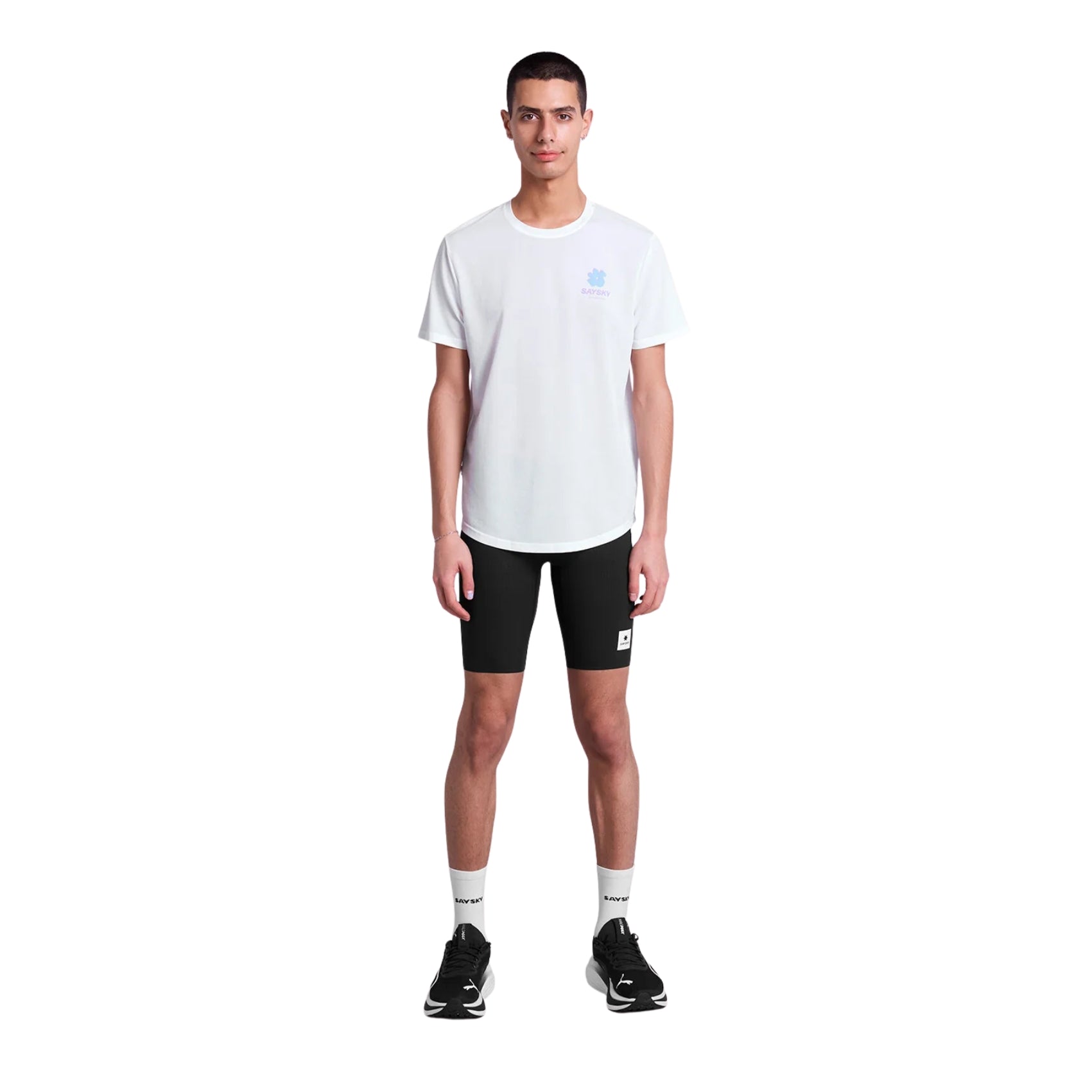 Mens Saysky Flower Combat T-Shirt