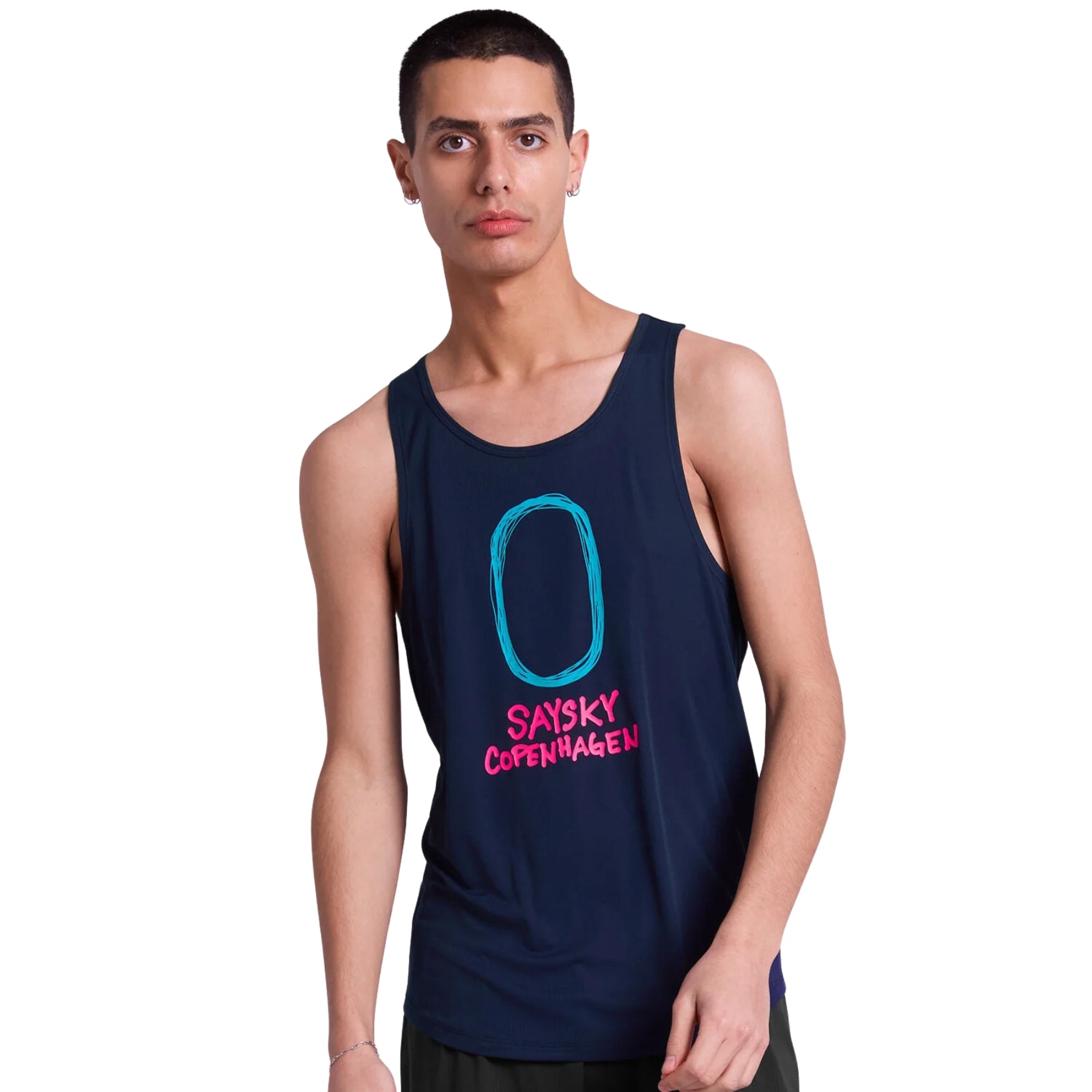 Mens Saysky Statement Flow Singlet