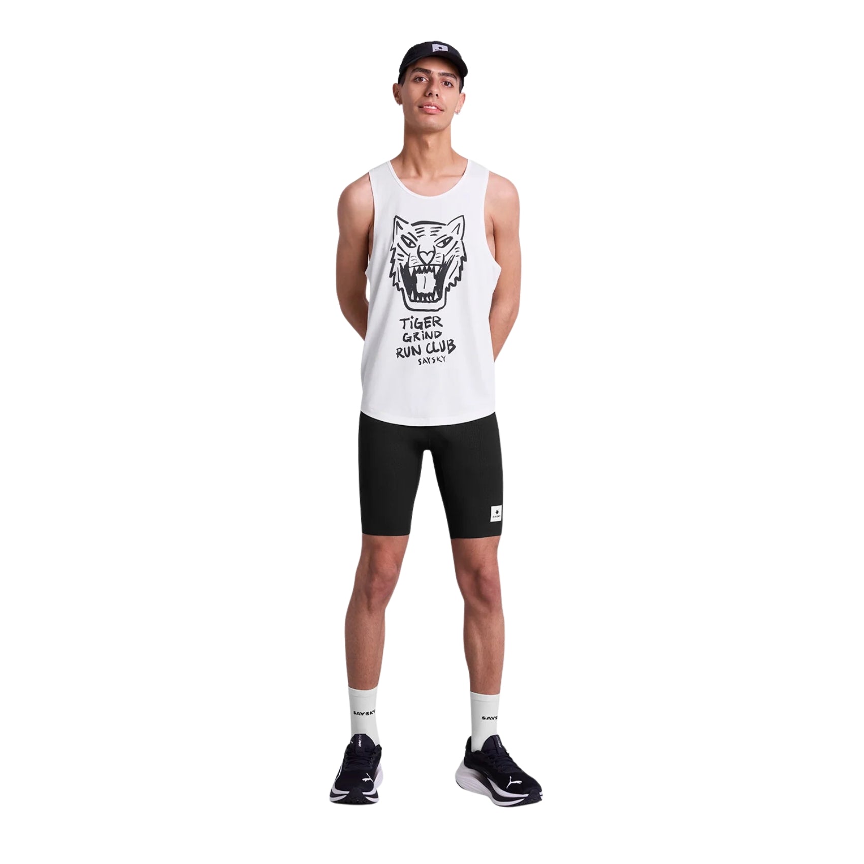 Mens Saysky Tiger Combat Pro Singlet