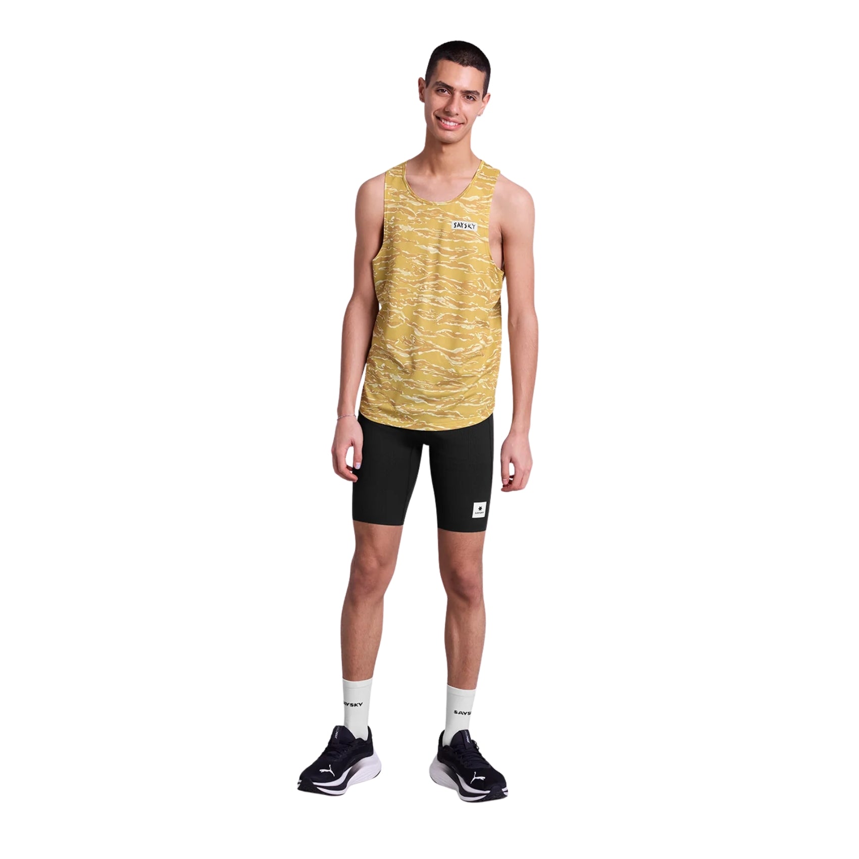 Mens Saysky Tiger Combat Singlet