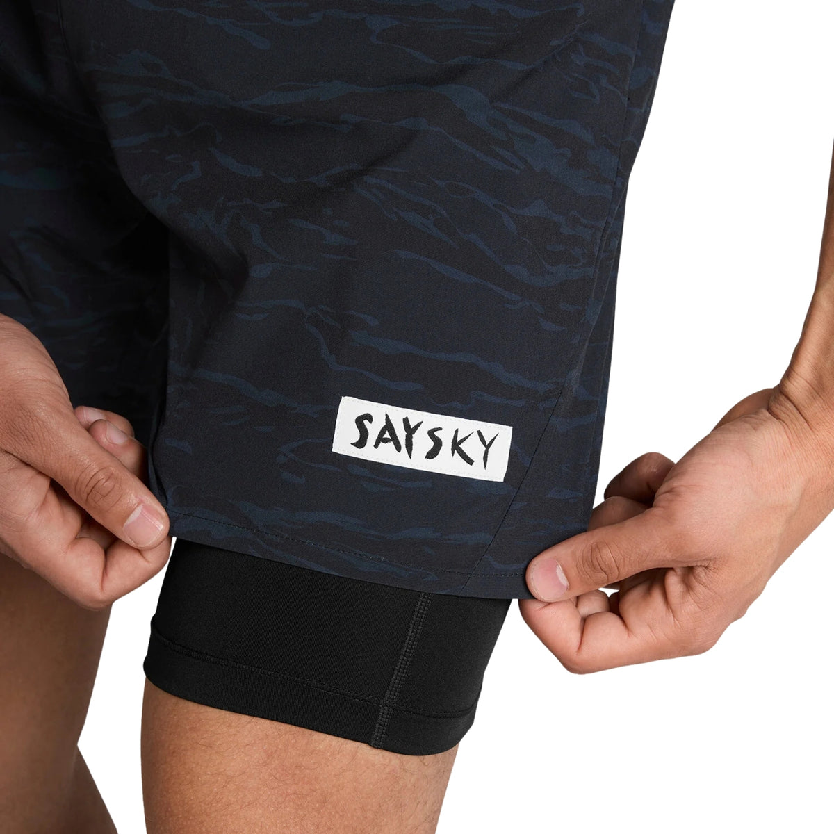 Mens Saysky Tiger Pace 2-in-1 Shorts 5 Inch