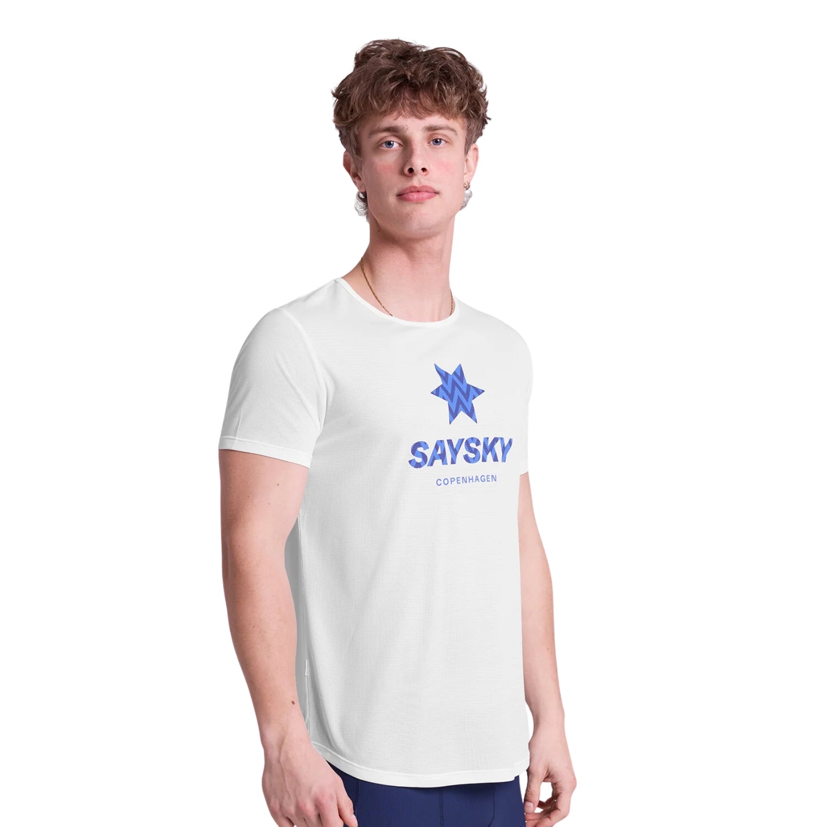 Mens Saysky Zig Zag Flow T-Shirt