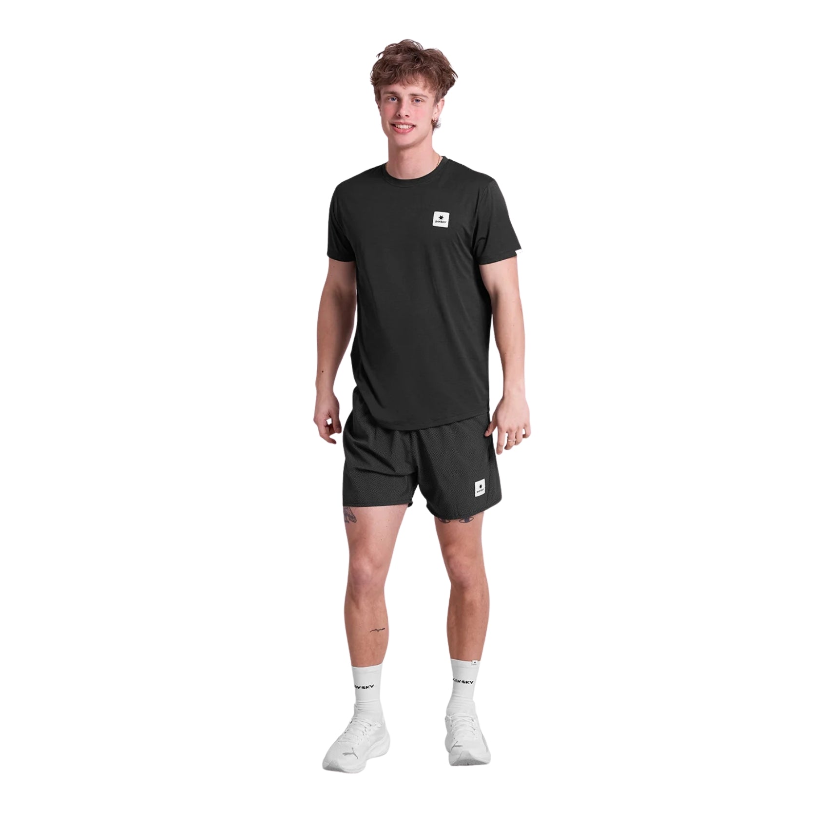 Mens Saysky Zig Zag Pace Shorts 5 Inch