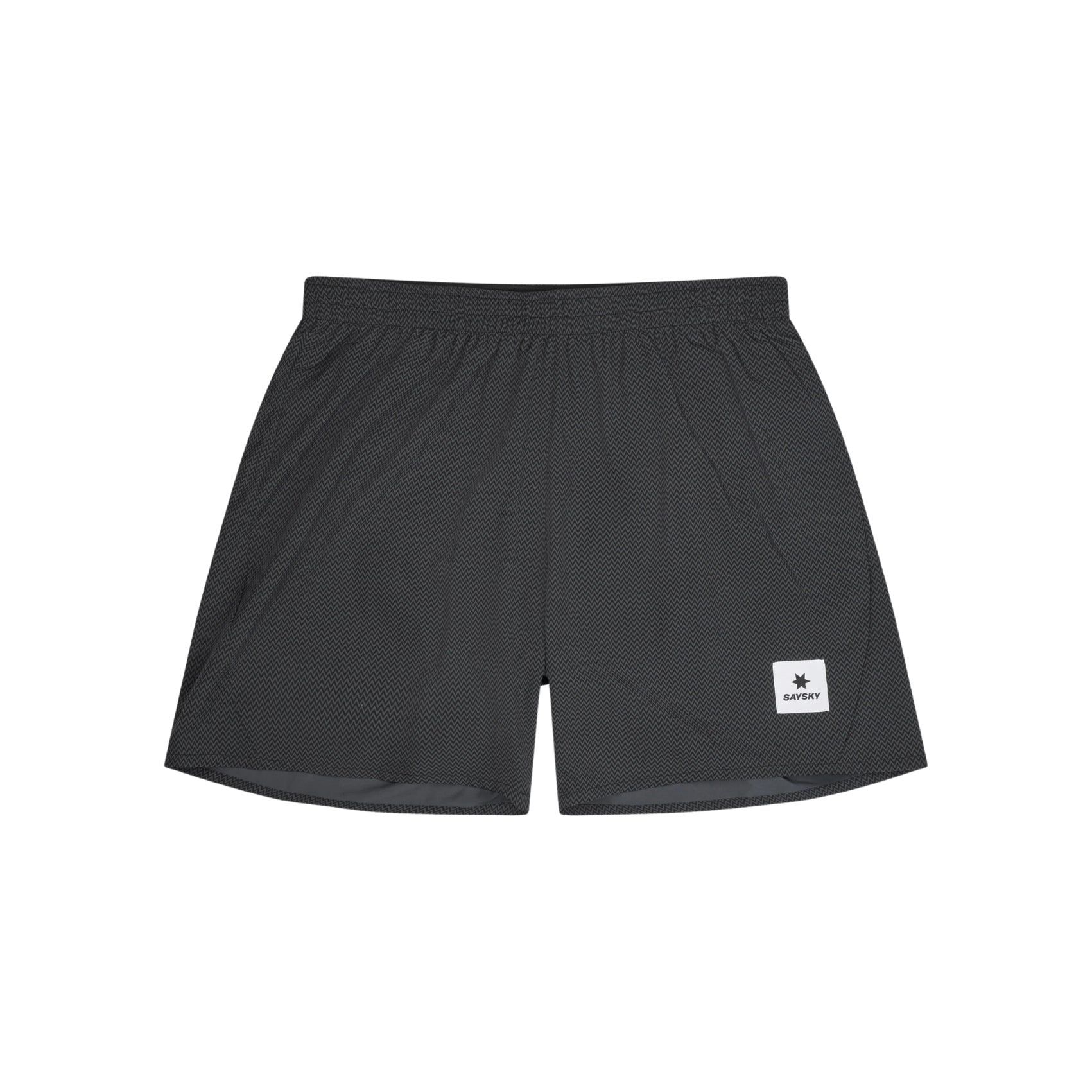 SAYSKY Pace Shorts ブラックメンズM Mens Saysky Zig Zag Pace Shorts 5 Inch | Black Zig Zag