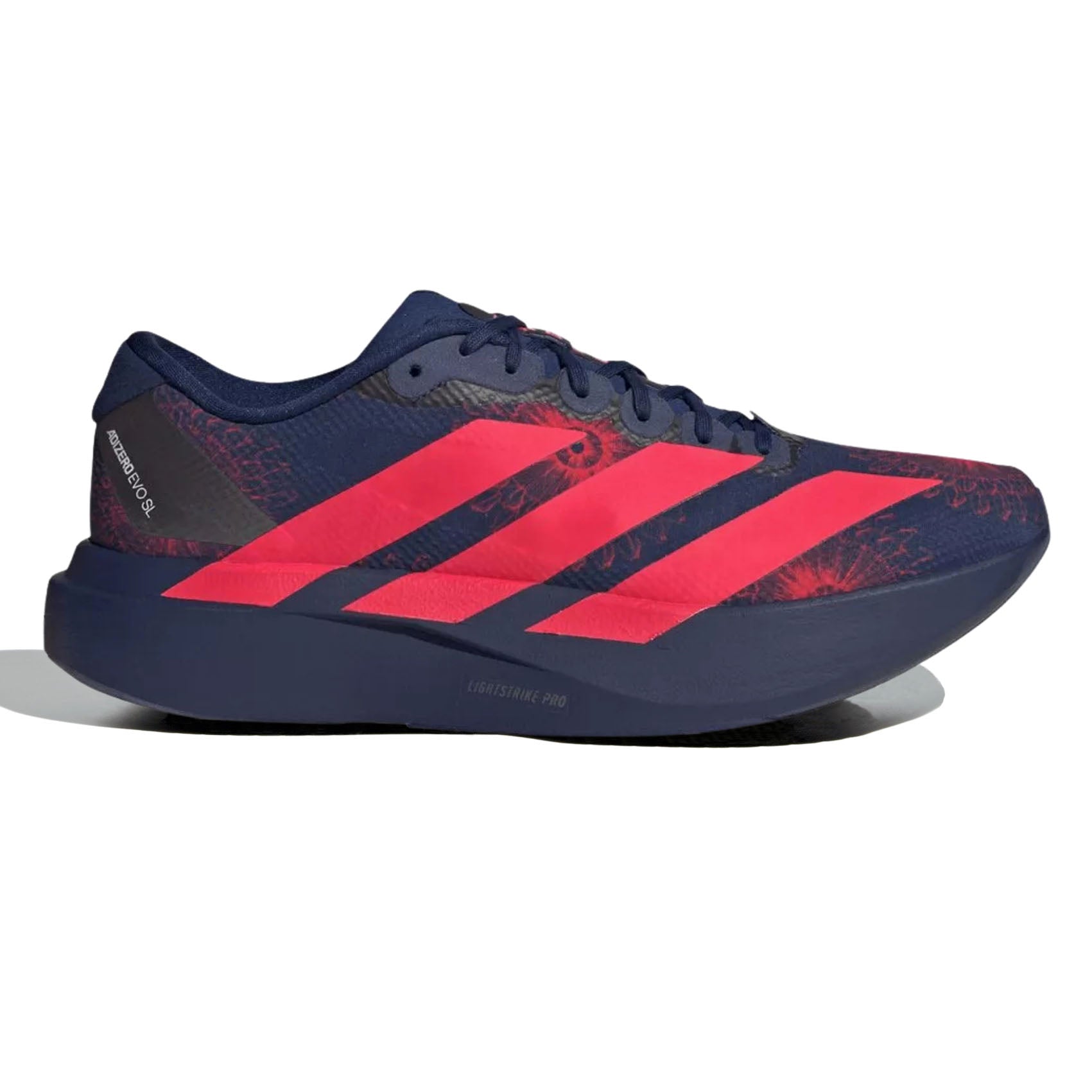 Mens adidas Adizero Evo SL Woven | Dark Blue / Lucid Red / Muted