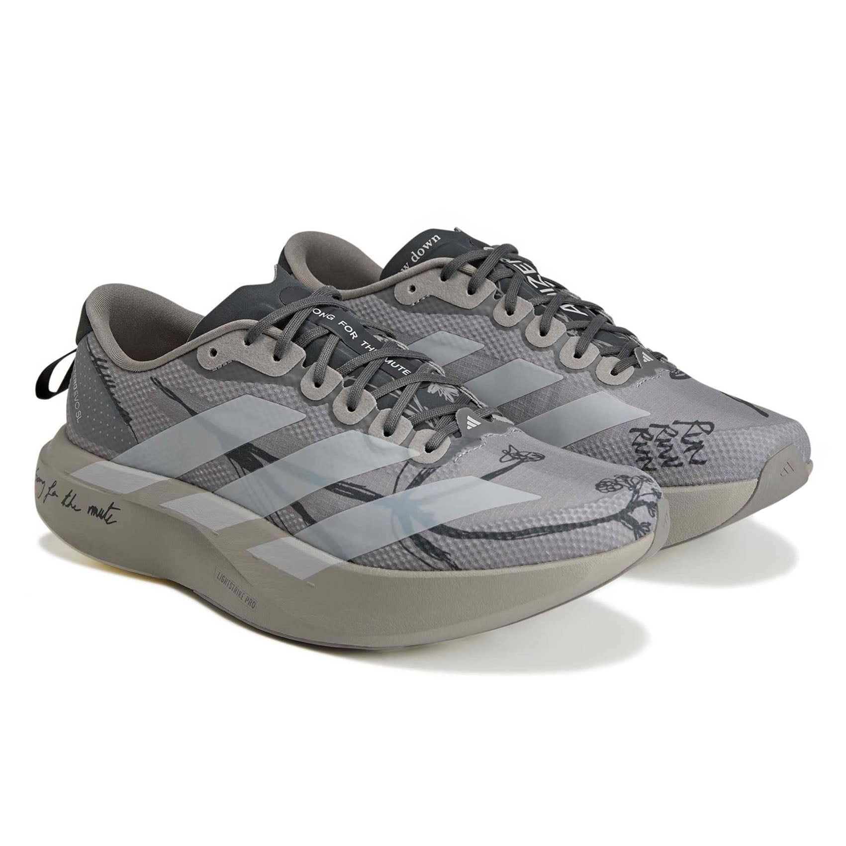 Mens adidas Adizero Evo SL Woven Song for the Mute
