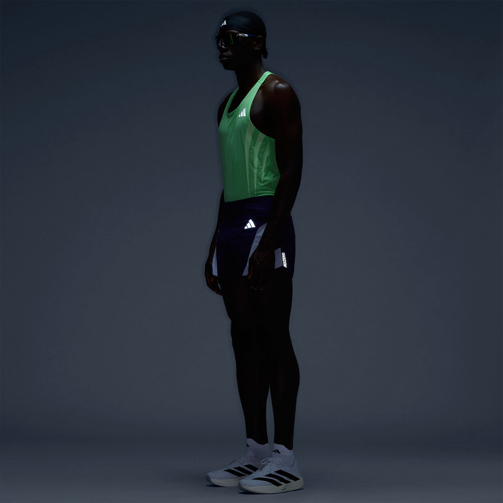 Mens adidas Adizero NYC Gel 2 Inch Short