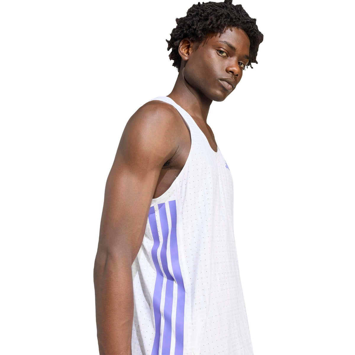 Mens adidas Adizero Running Singlet
