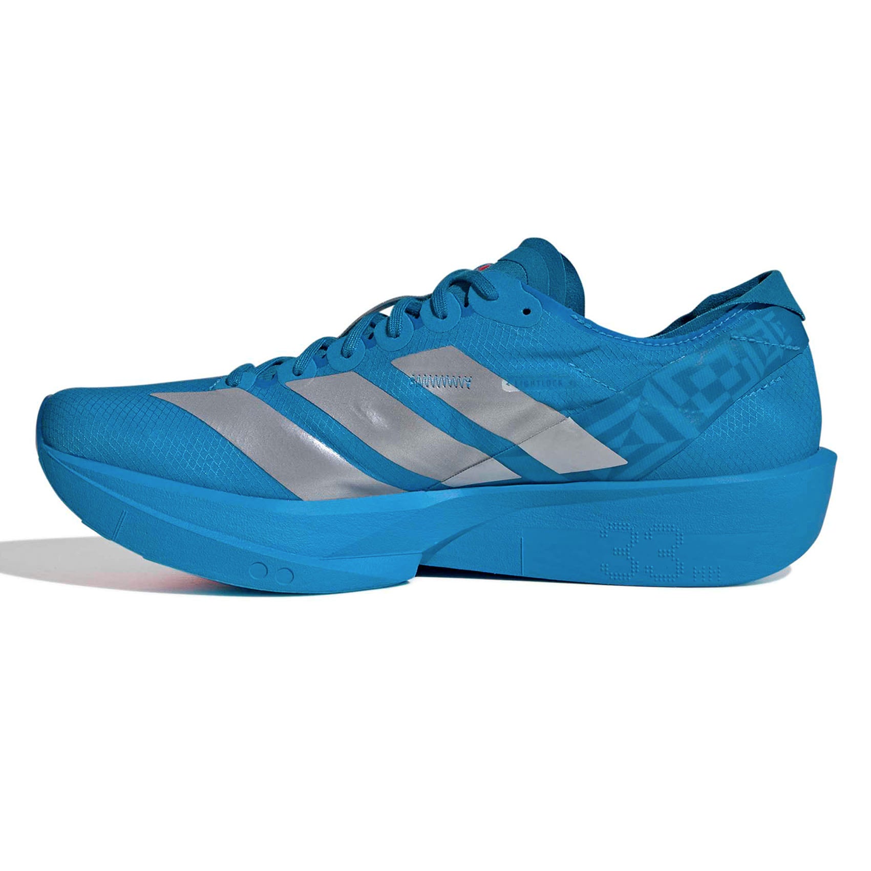 Mens adidas Adizero Takumi Sen 11 | Solar Blue / Silver Metallic