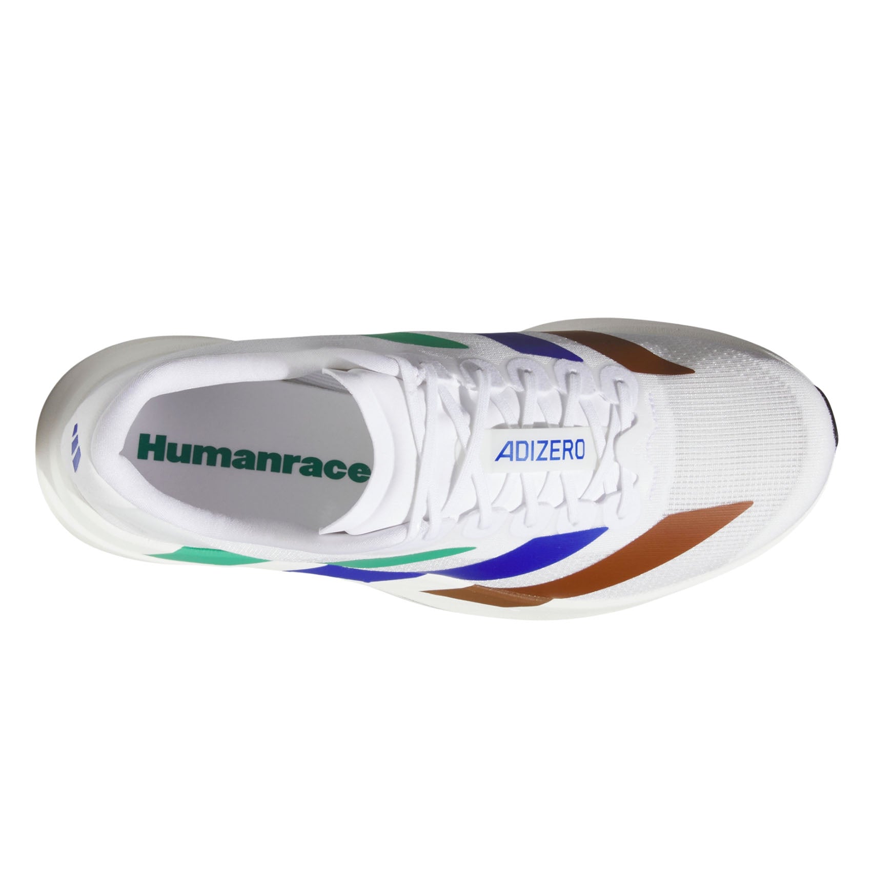 Mens adidas Humanrace Adizero Evo SL by Pharrell Williams | Core Black / Semi Court Green / Semi Lucid Blue Mens adidas Humanrace Adizero Evo SL by Pharrell Williams | Core Black / Semi Court Green / Semi Lucid Blue