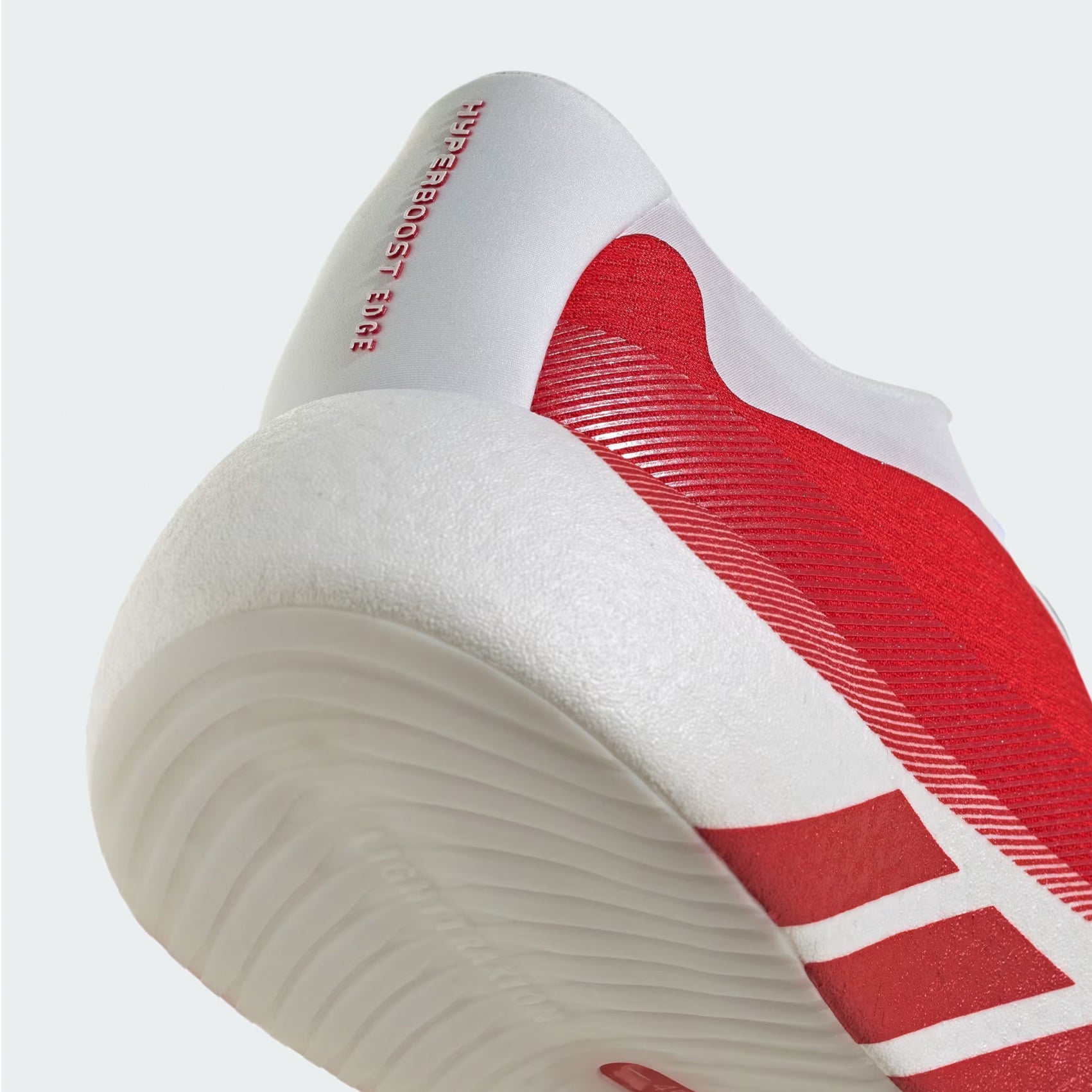 Womens adidas Hyperboost Edge | White / Pure Ruby / Zero Metallic