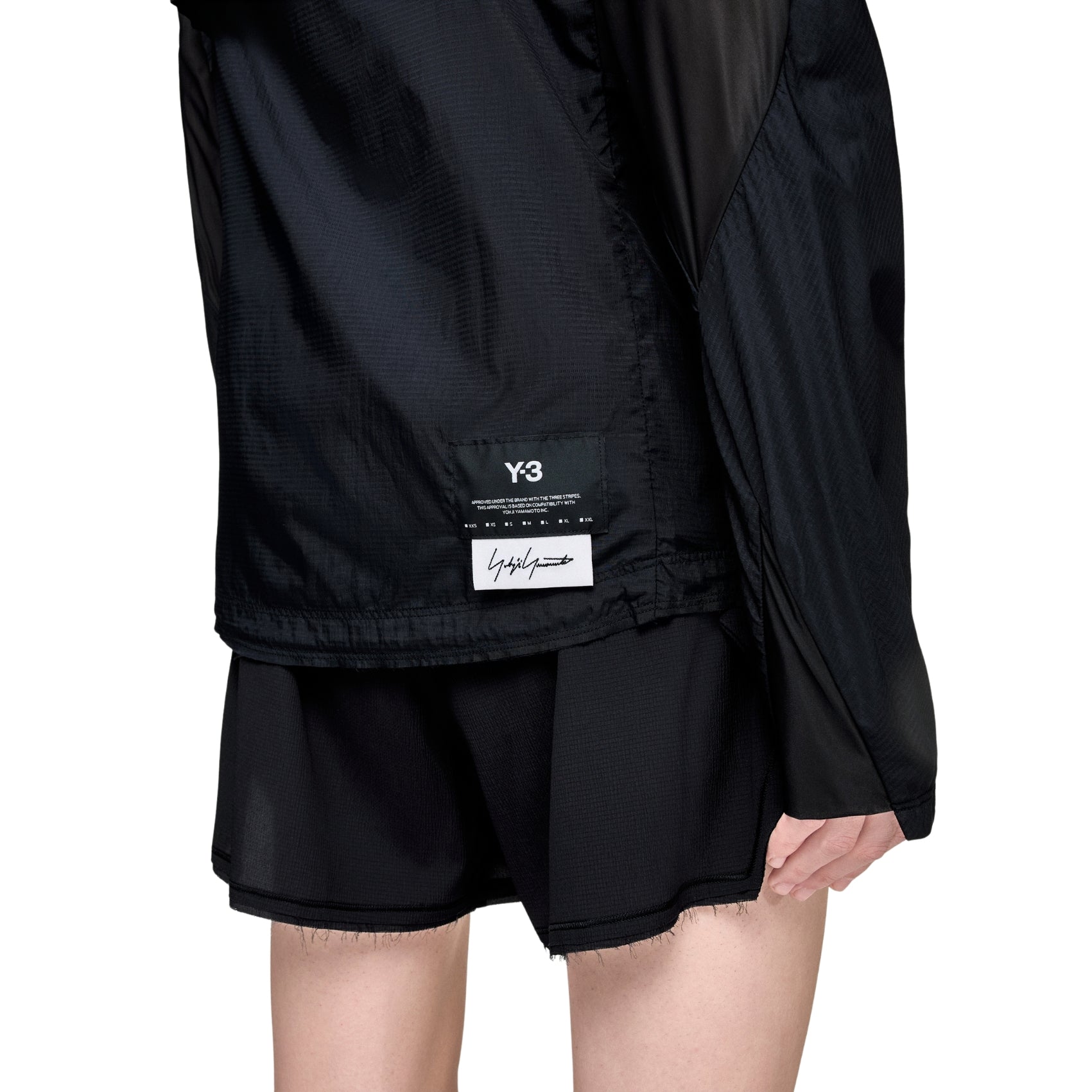 Mens adidas Y-3 Run Jacket | Black