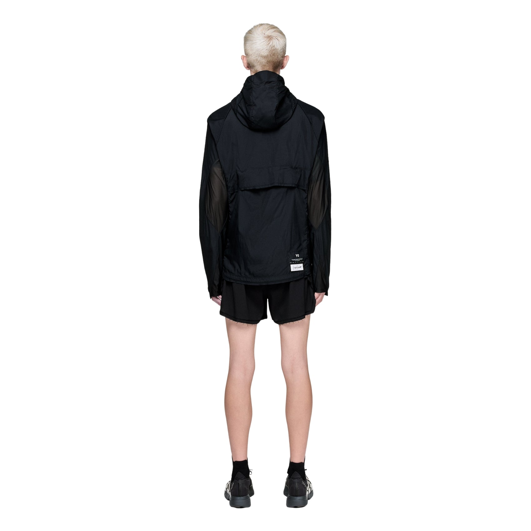 Mens adidas Y-3 Run Jacket | Black