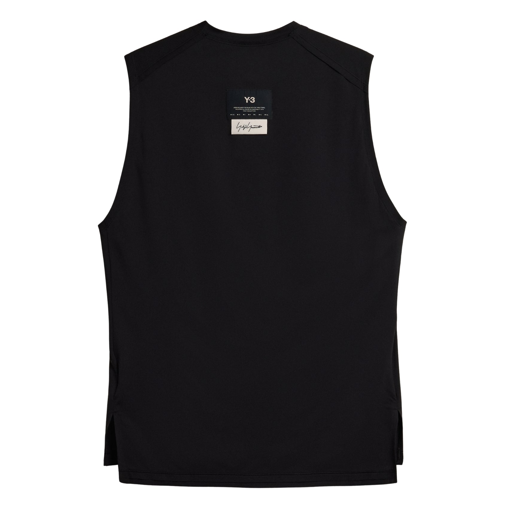 Mens adidas Y-3 Run Tank | Black