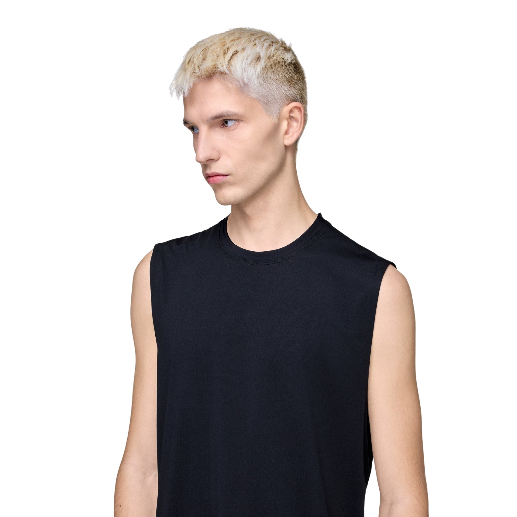 Mens adidas Y-3 Run Tank | Black
