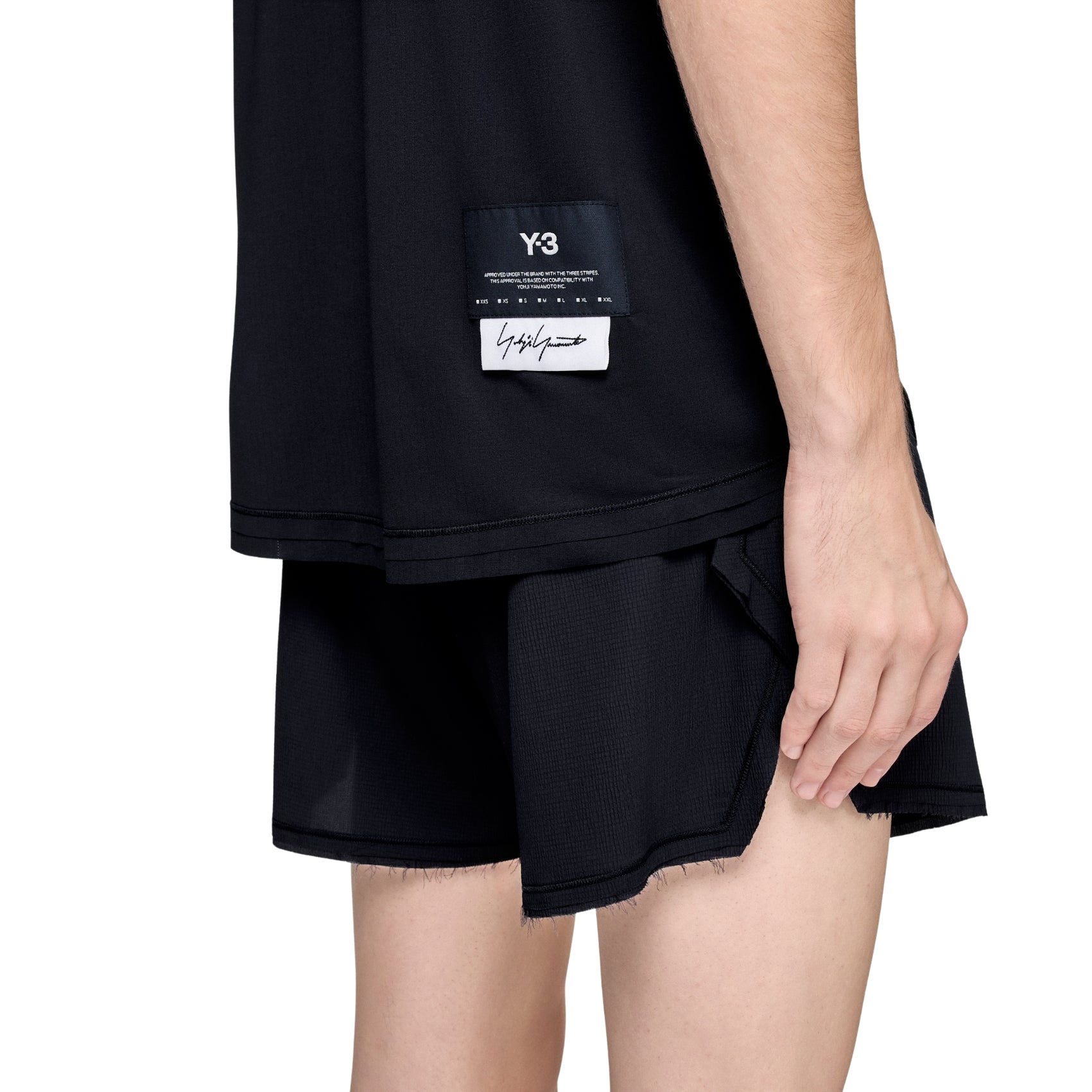 Mens adidas Y-3 Short Sleeve Run Tee